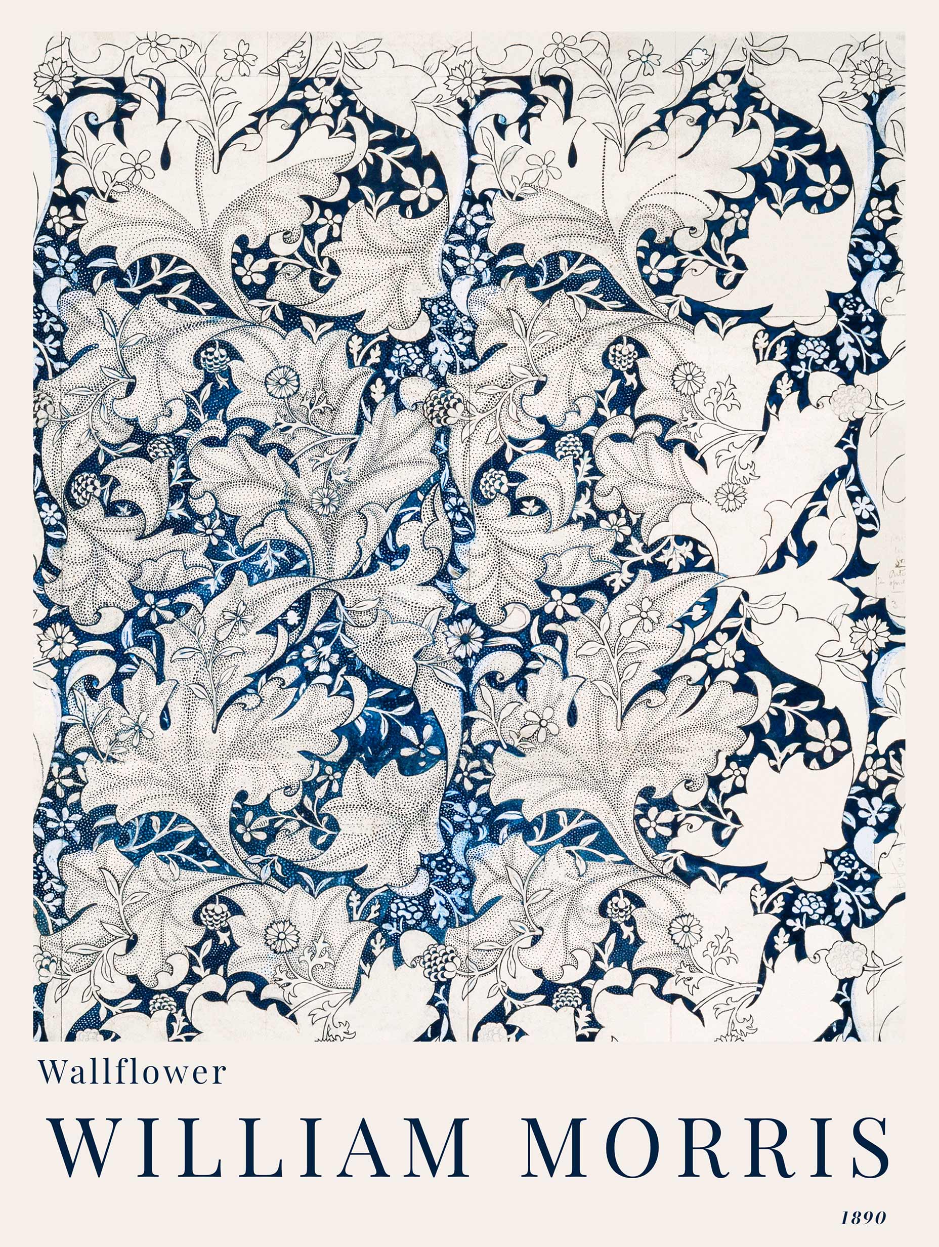 Wallflower William Morris Art Print