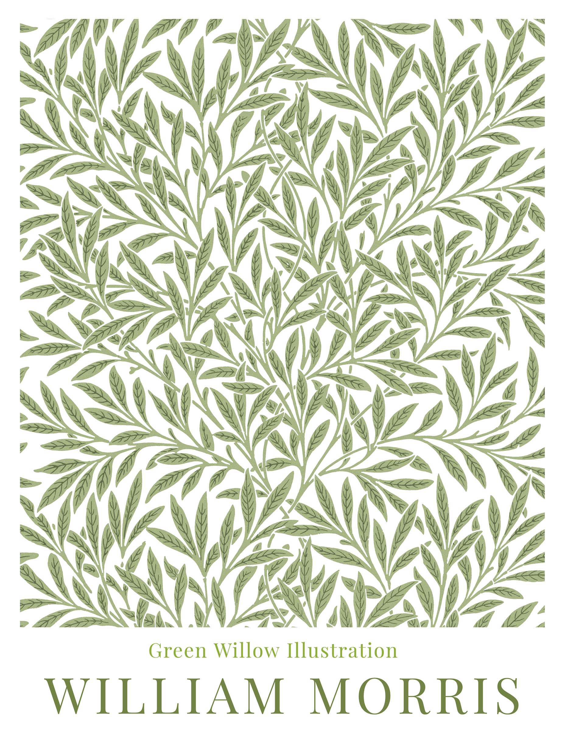 Willow Bough Pattern William Morris Art Print
