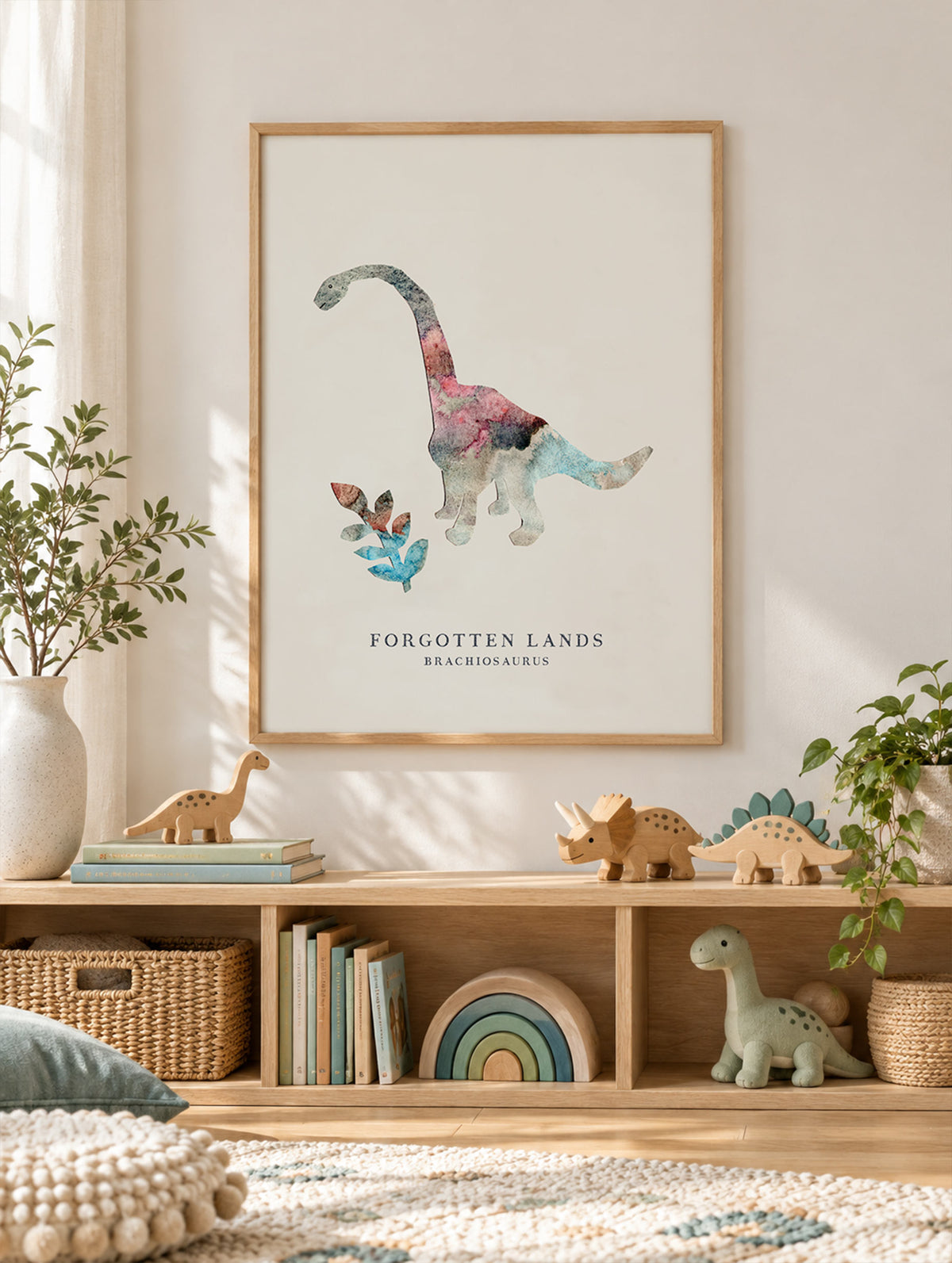 Santorini-plakat Arkitekturplakat