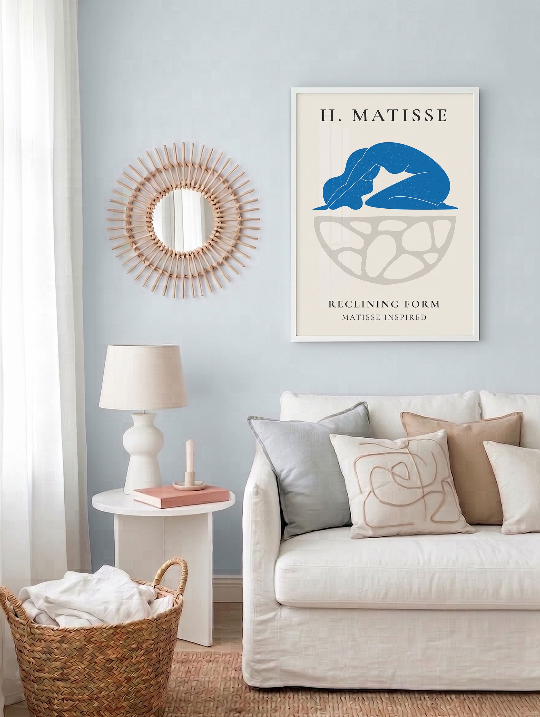 Santorini-plakat Arkitekturplakat