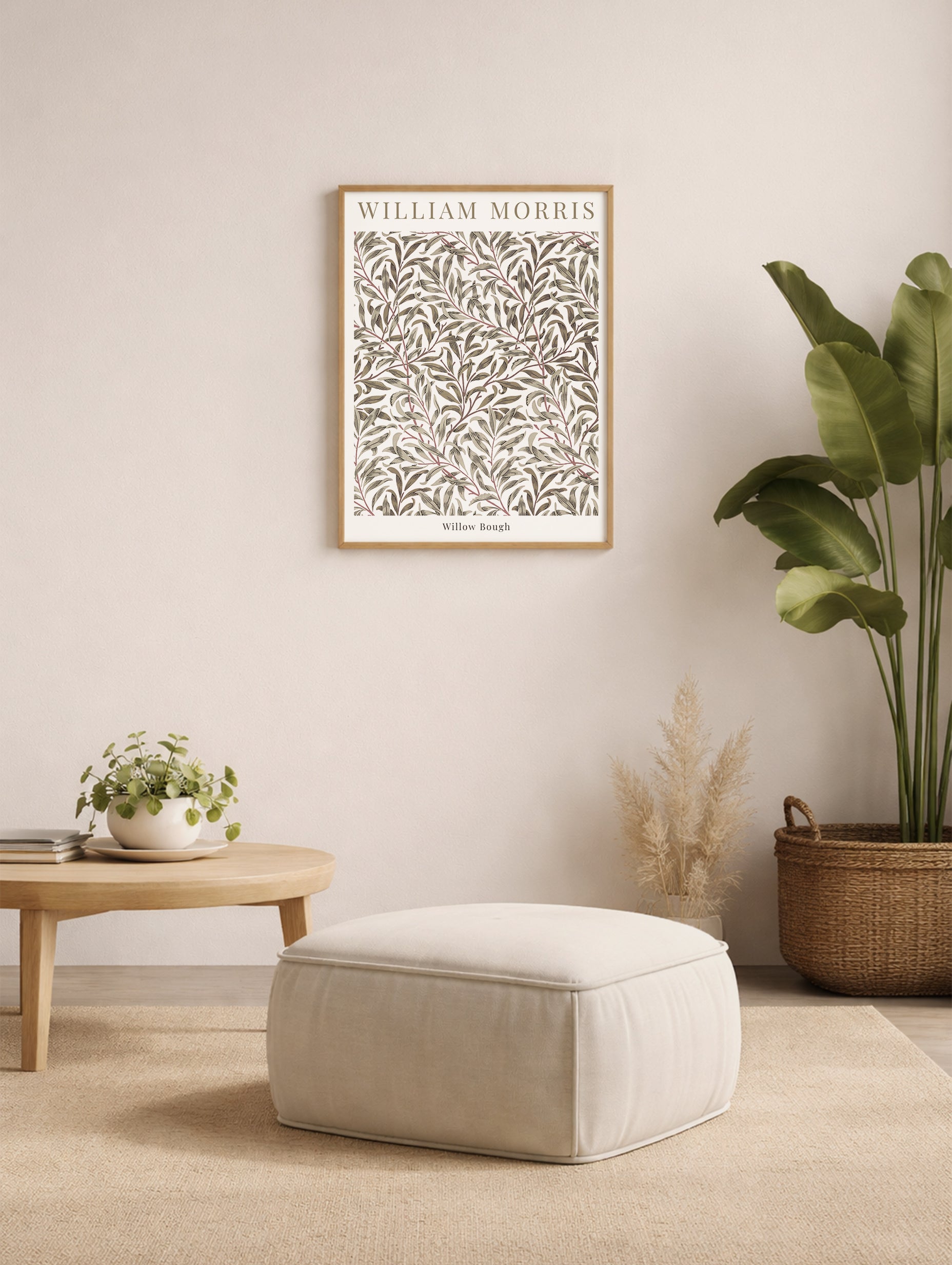 William Morris kunsttrykk nr. 1 av Willow Bough