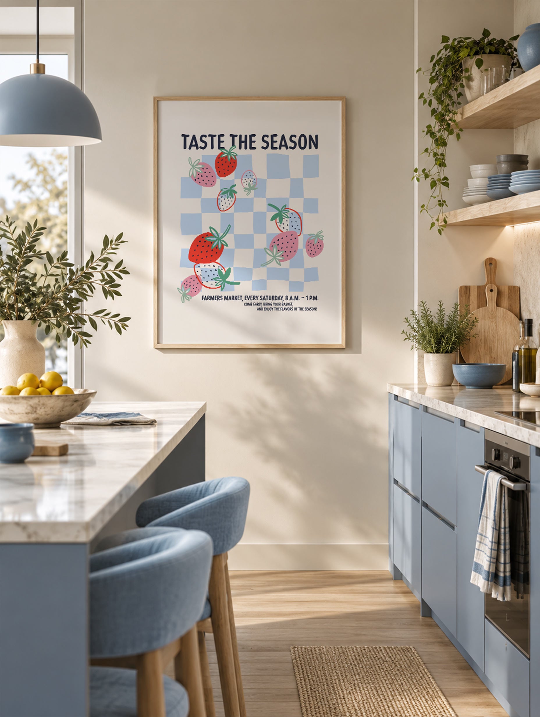 Alexendra Weise - Taste The Season Strawberries Poster