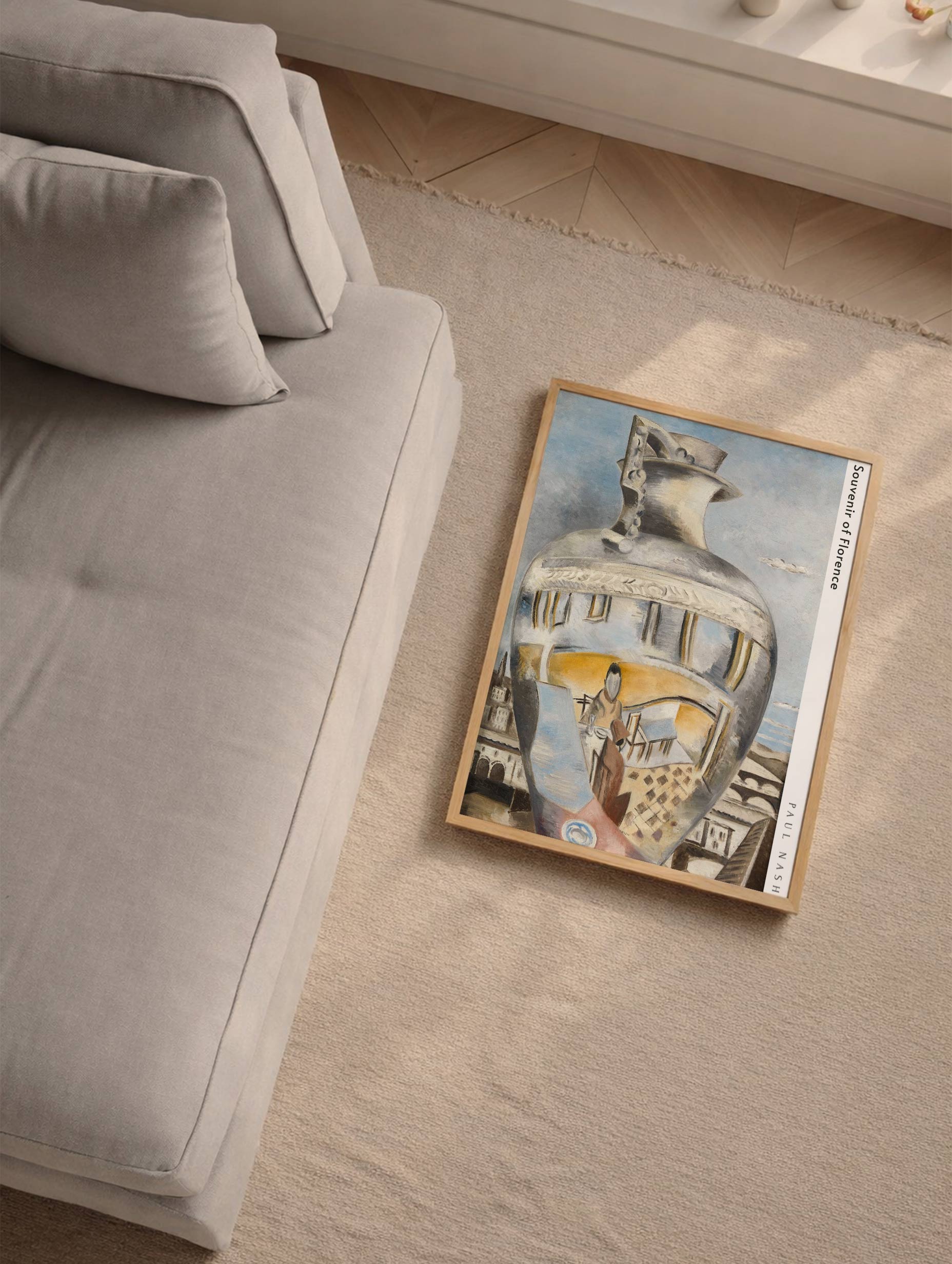 Souvenir of Florence - Paul Nash Mockup