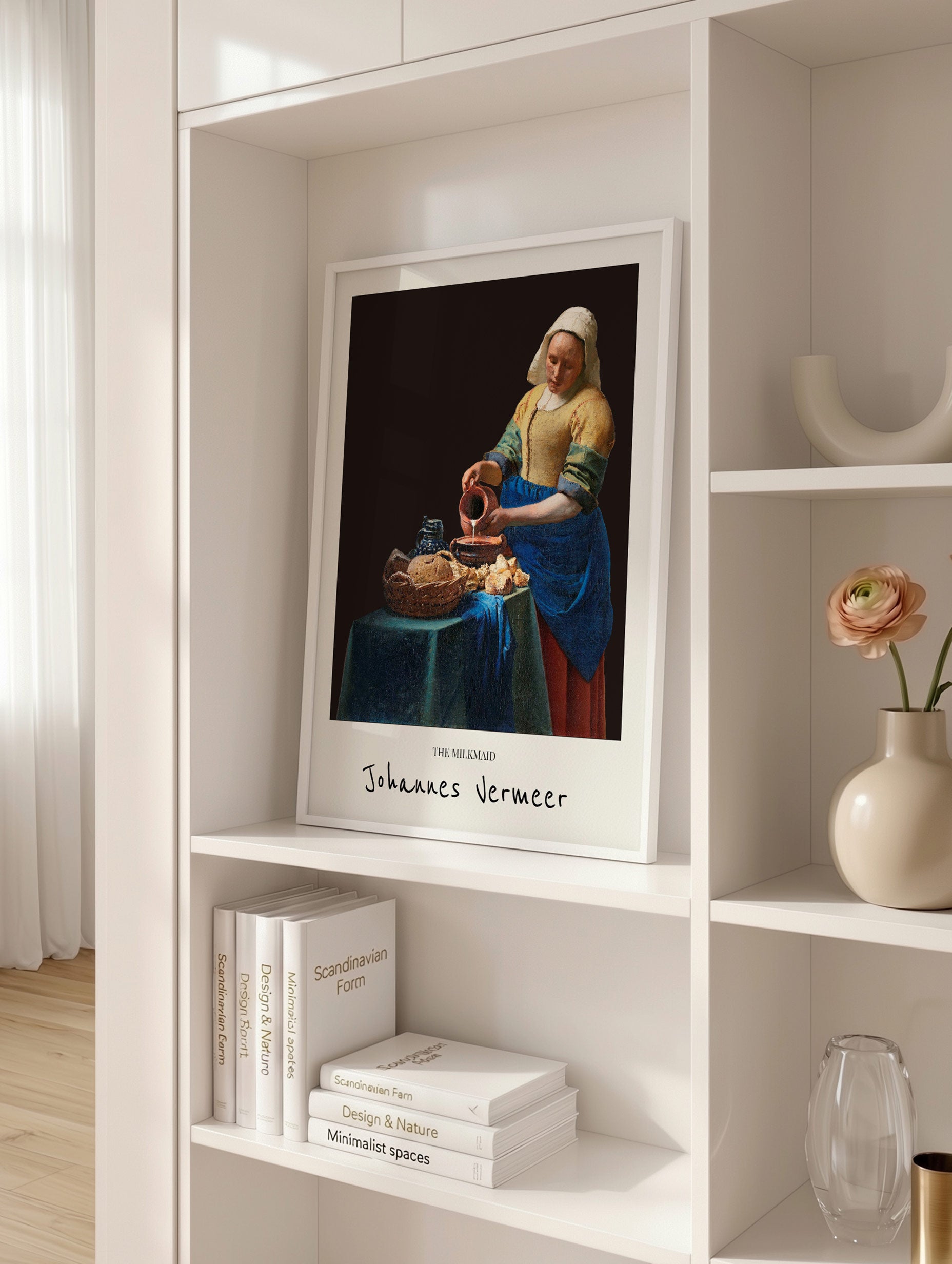Mjölkpigan - Johannes Vermeer Poster Nr 2