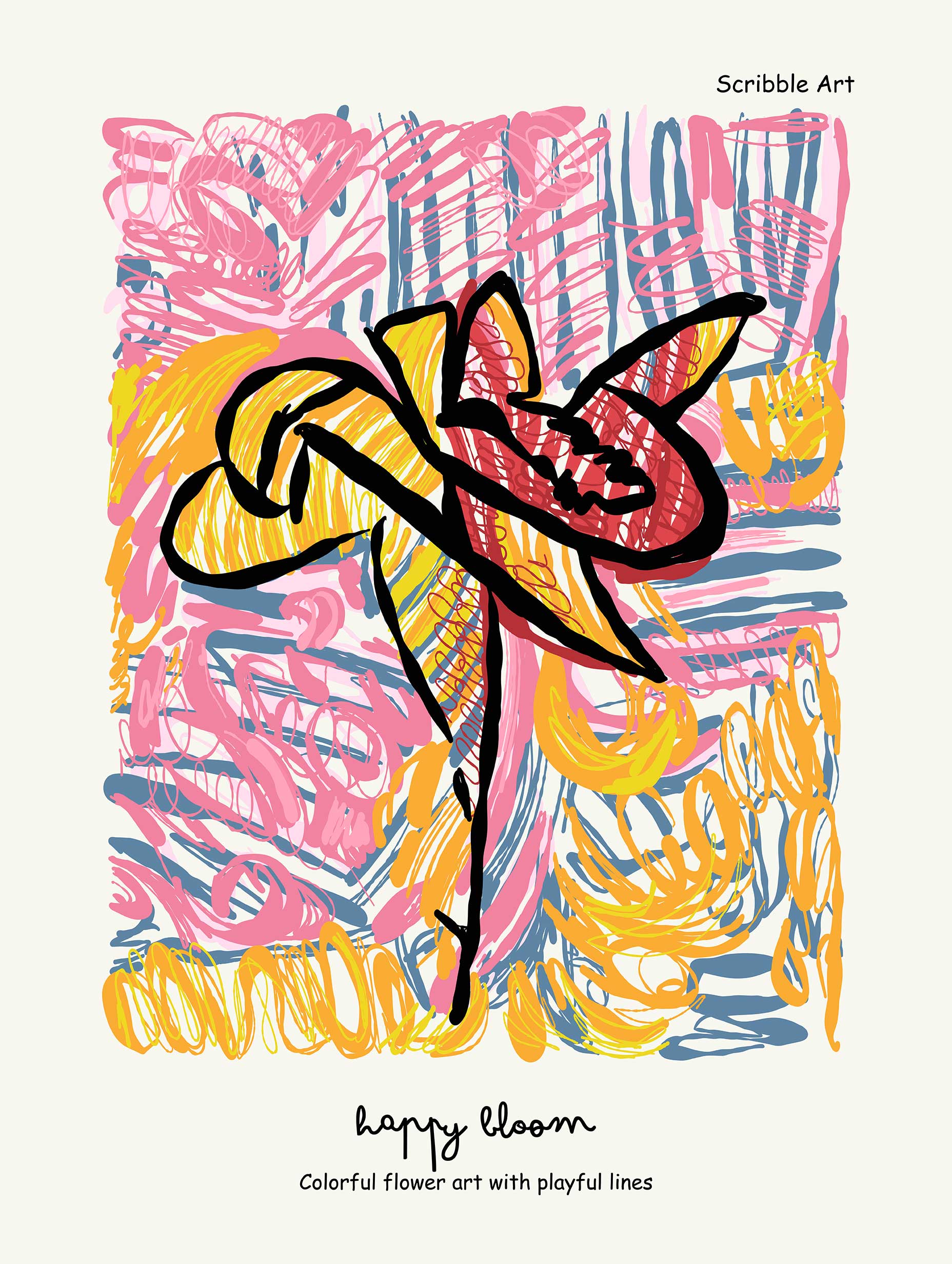 Happy Bloom Poster