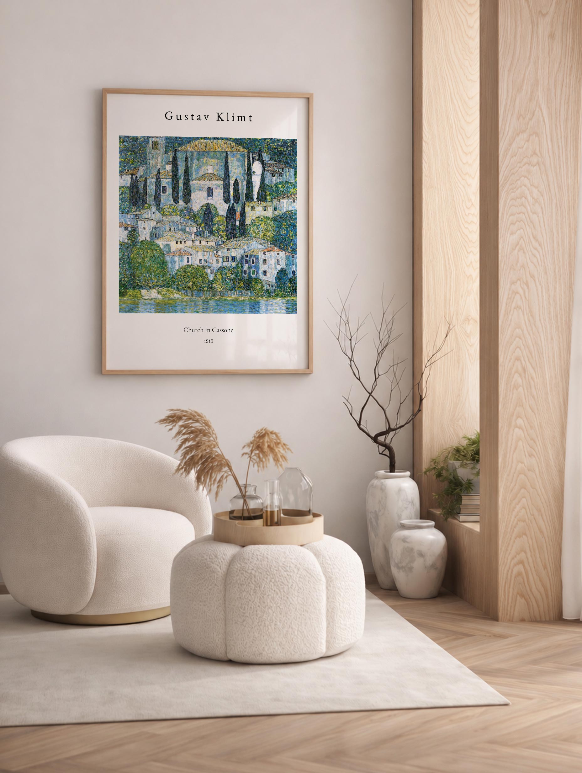 Kirke i Cassone – Gustav Klimt