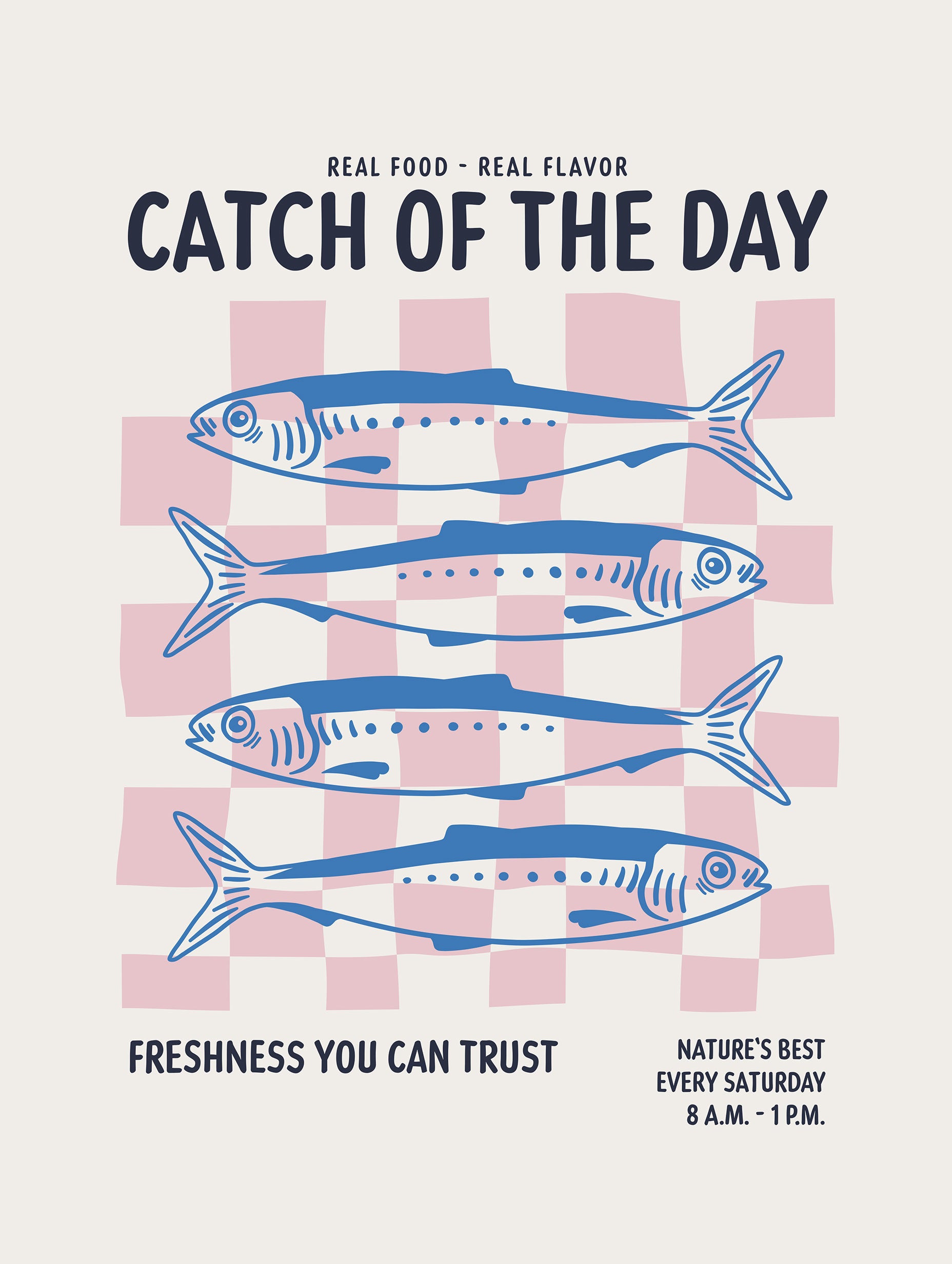 Alexendra Weise - Catch Of The Day Sardines Poster