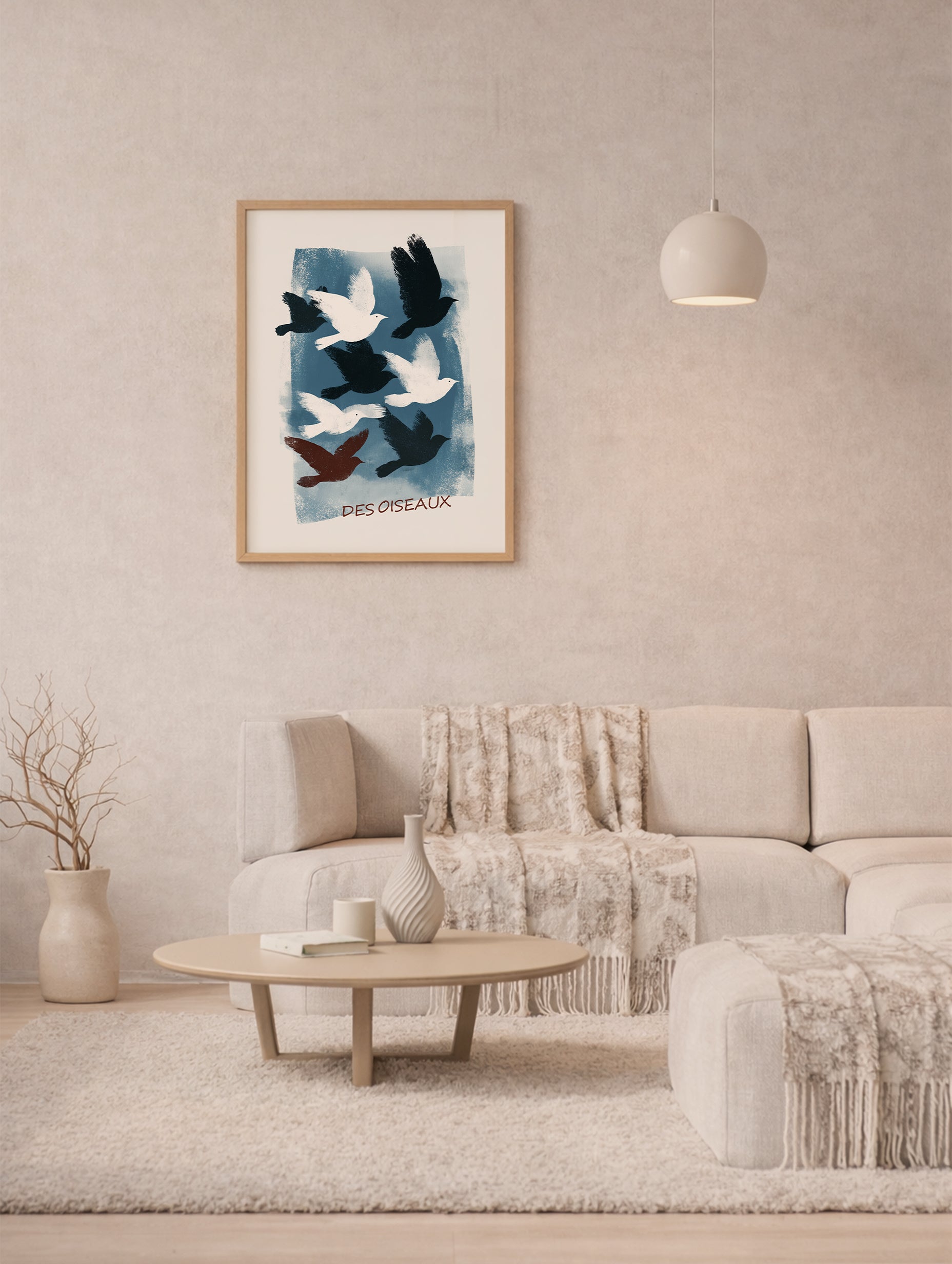Des Oiseaux Animal Art Print