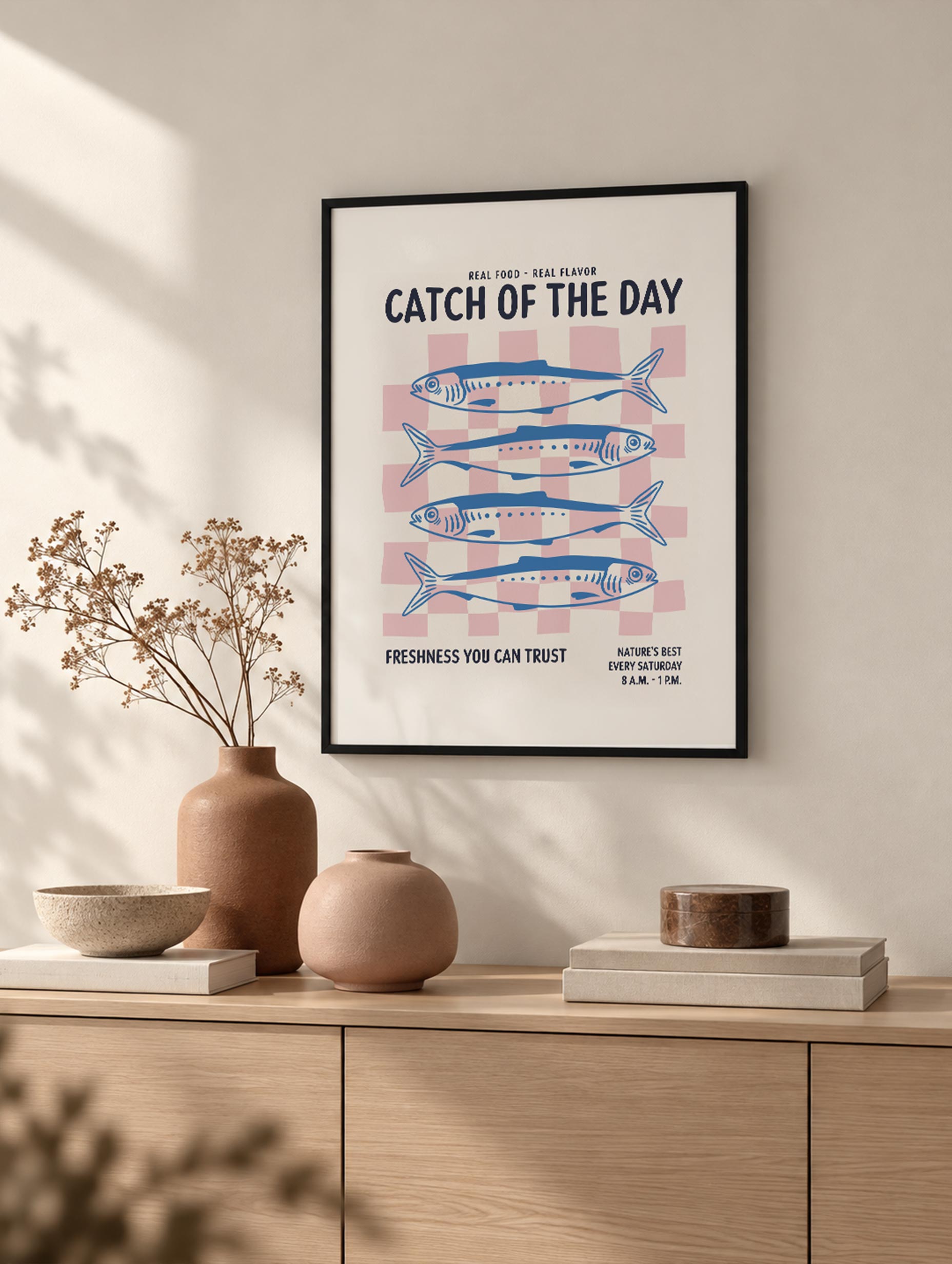Alexendra Weise - Catch Of The Day Sardines Poster