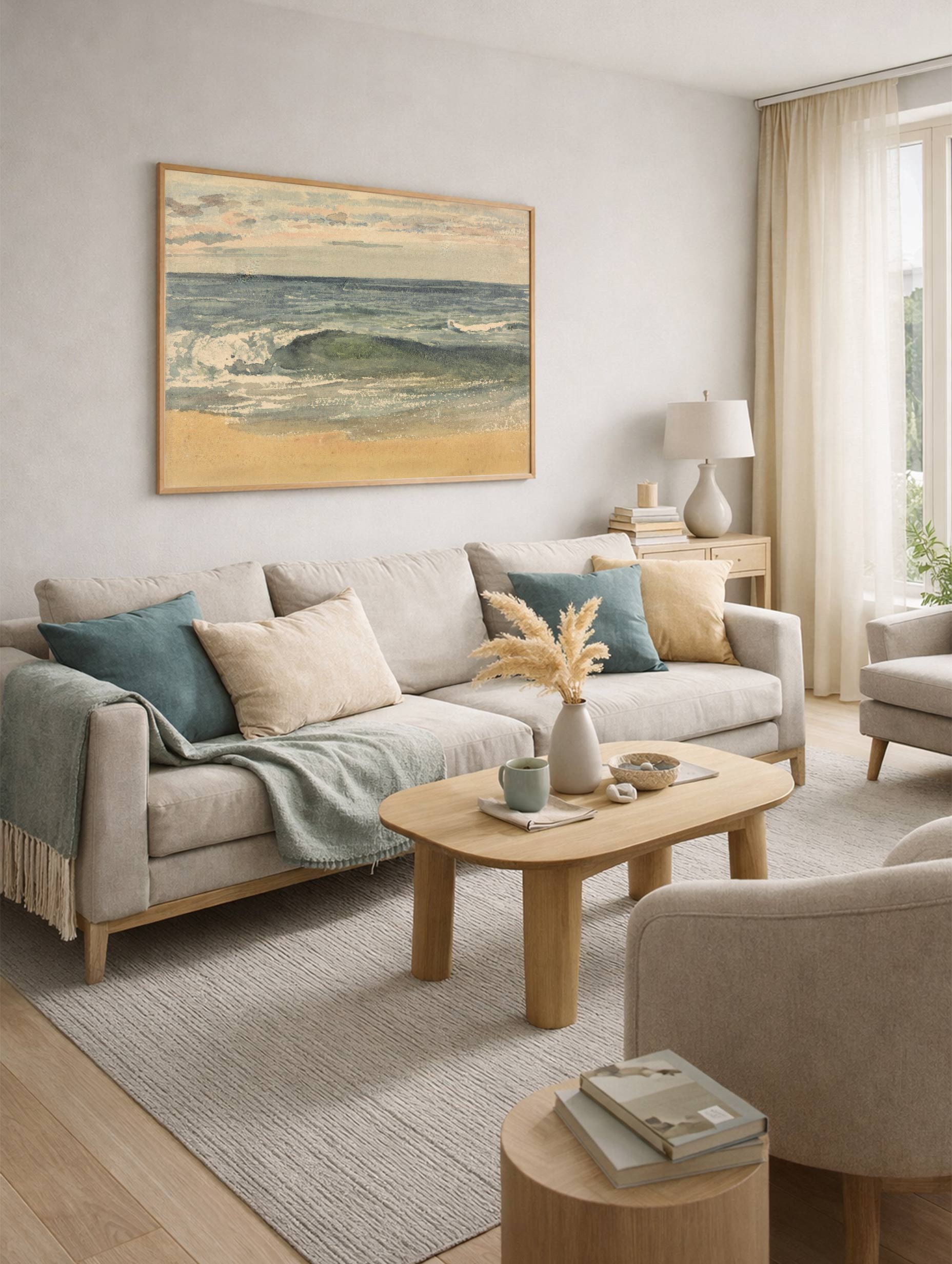 The Wave Robert Hills Art Mockup