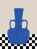 Elena Ristova - Azure Vase Chess Board Poster