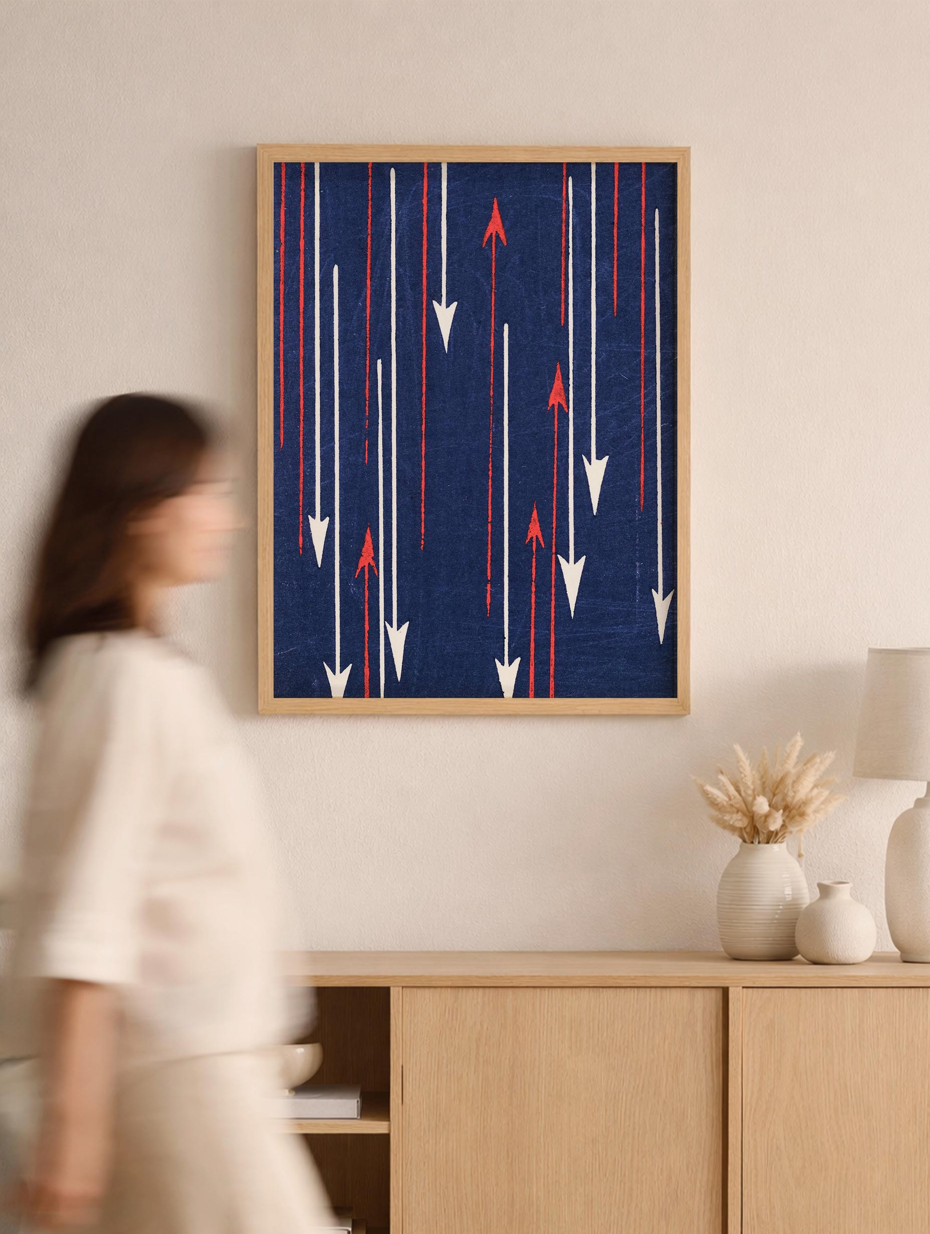 Textile Pattern – Shima Shima Poster Mockup 
