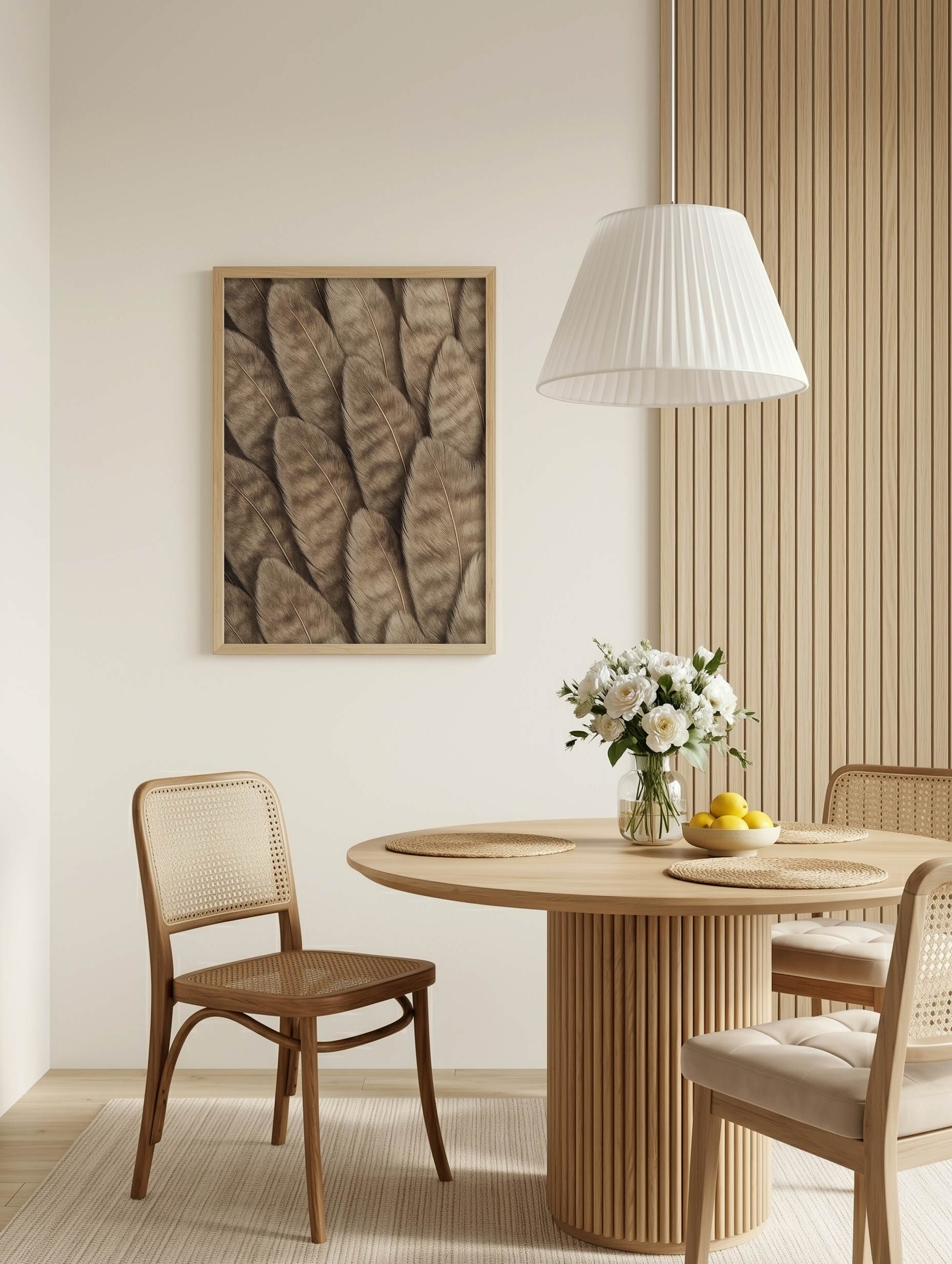 Bird Feathers Poster