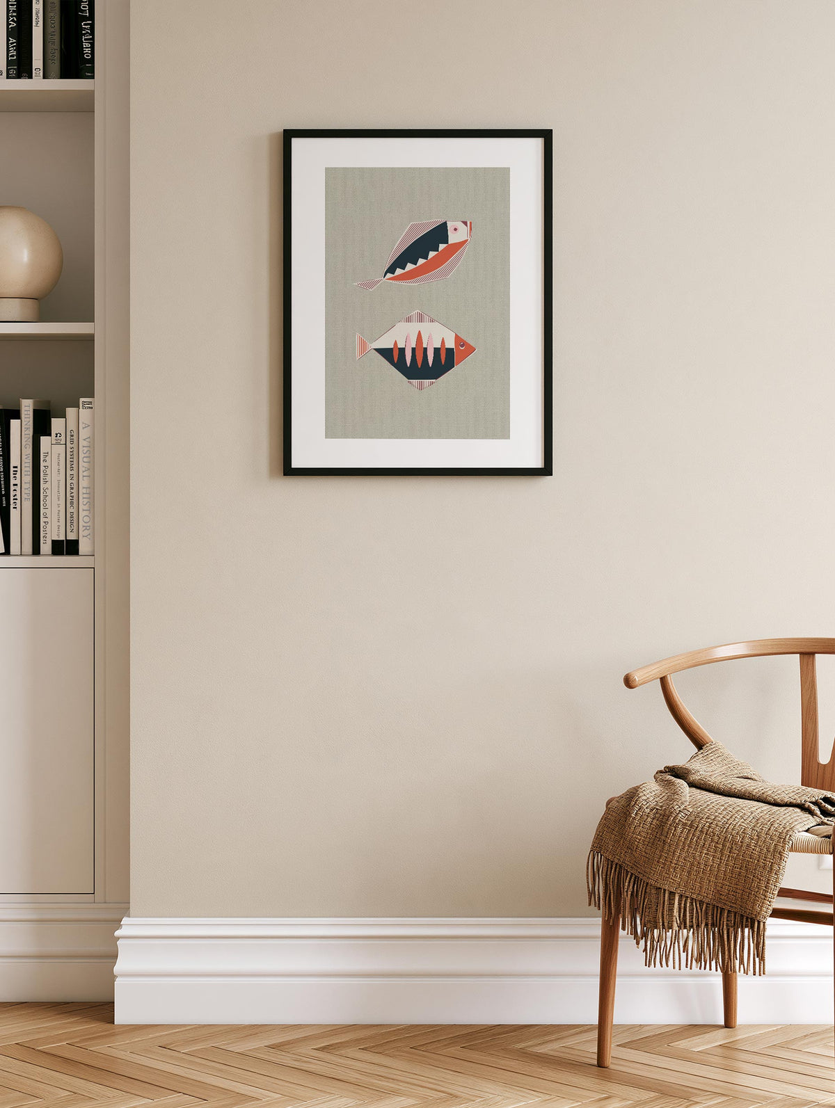 Alexendra Weise - Midcentury Modern Fish Poster