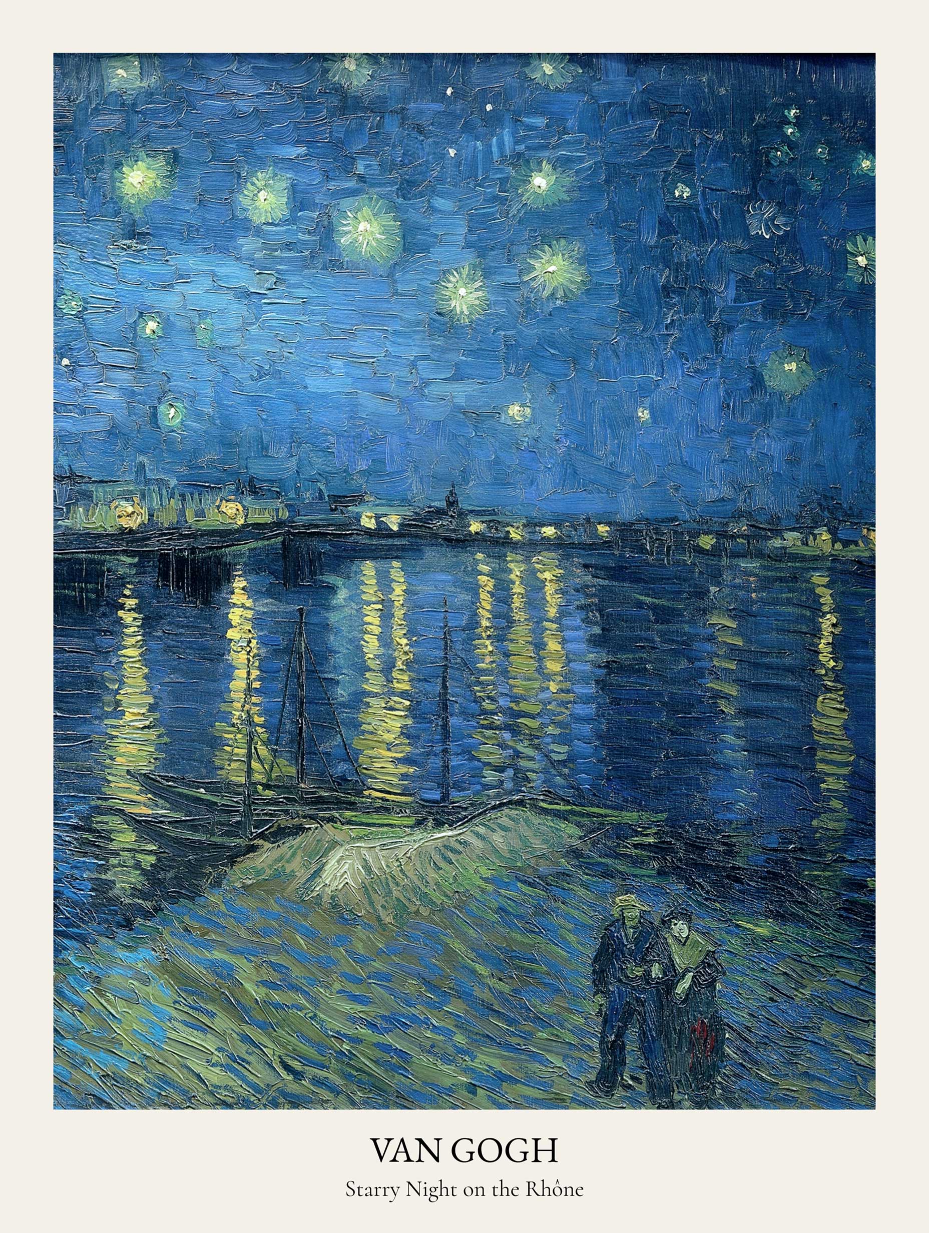 Starry Night on the Rhône No. 2 - Van Gogh
