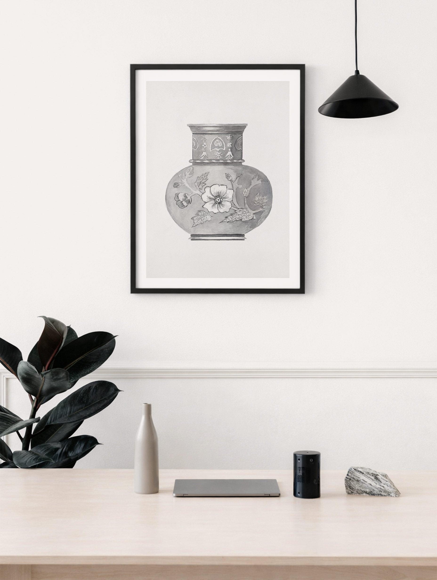 Pewter Spoon Holder Beulah Bradleigh Kitchen Artwork