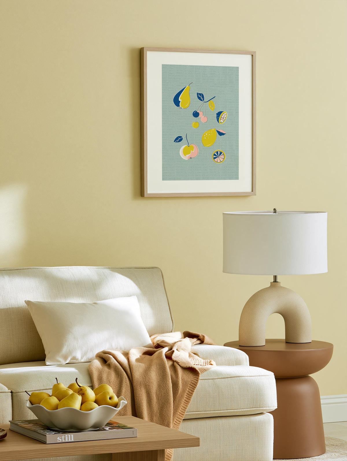 Santorini-plakat Arkitekturplakat