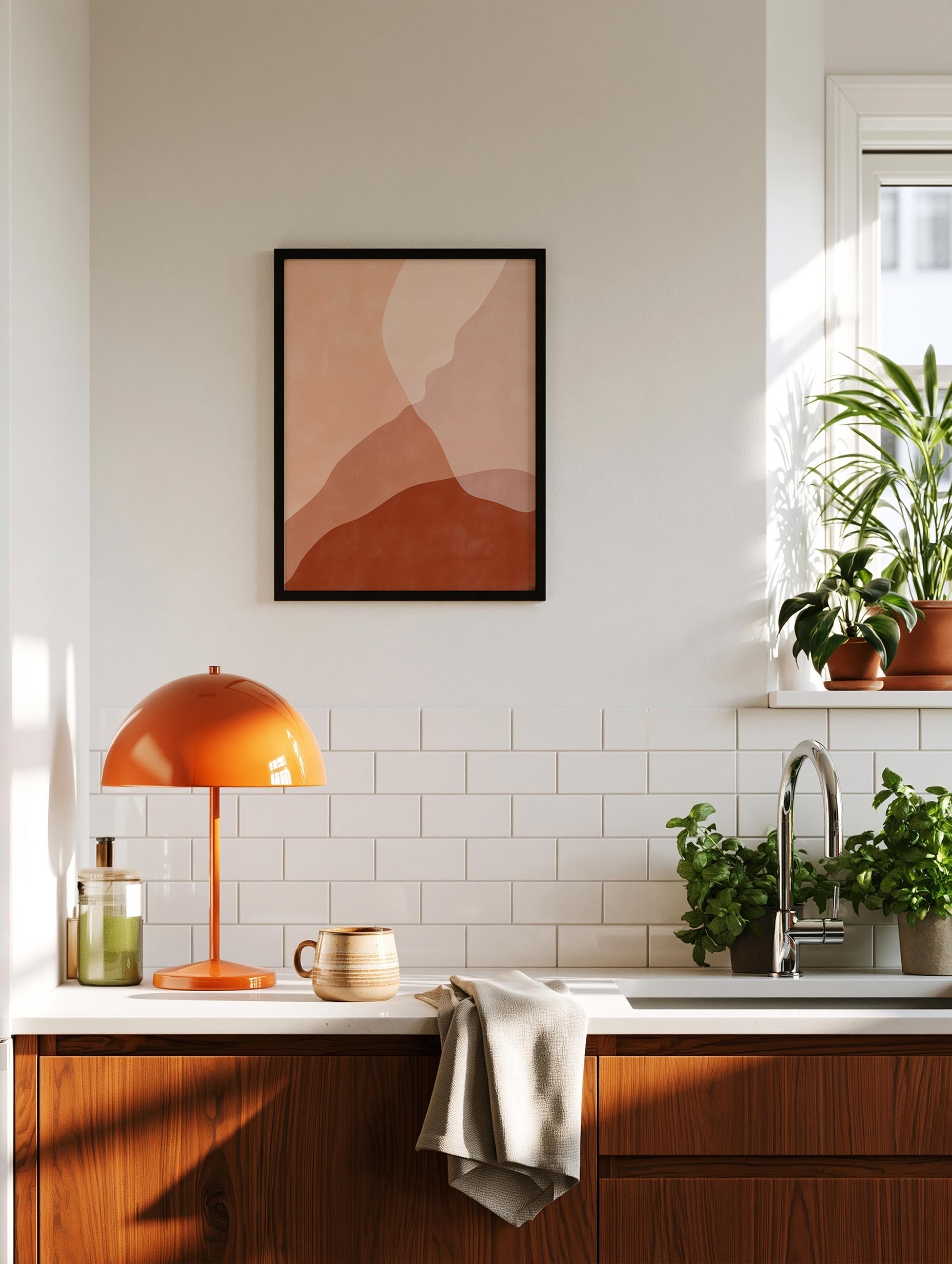Elena Ristova - Terracotta Earth Tones Poster