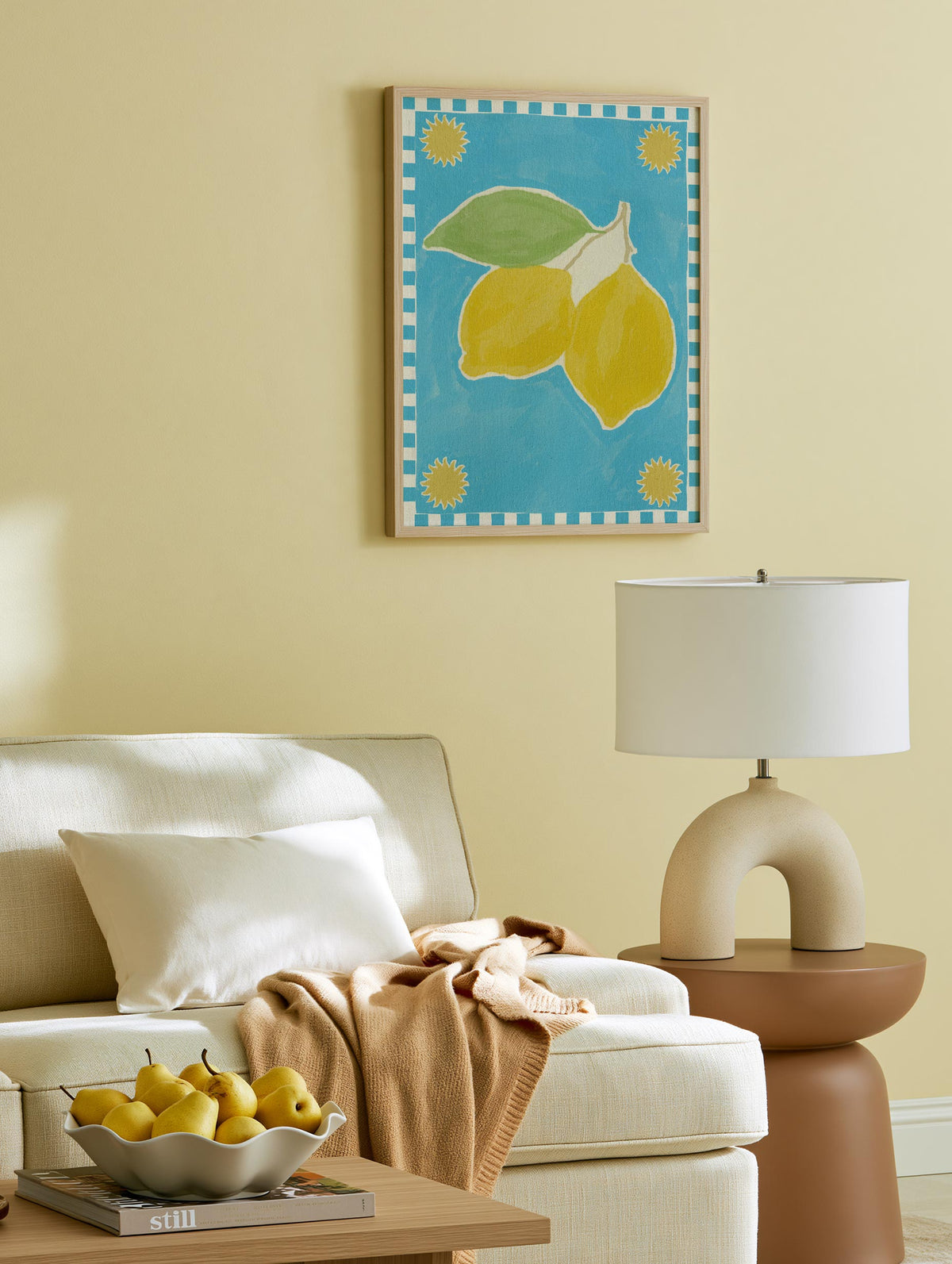 Santorini-plakat Arkitekturplakat
