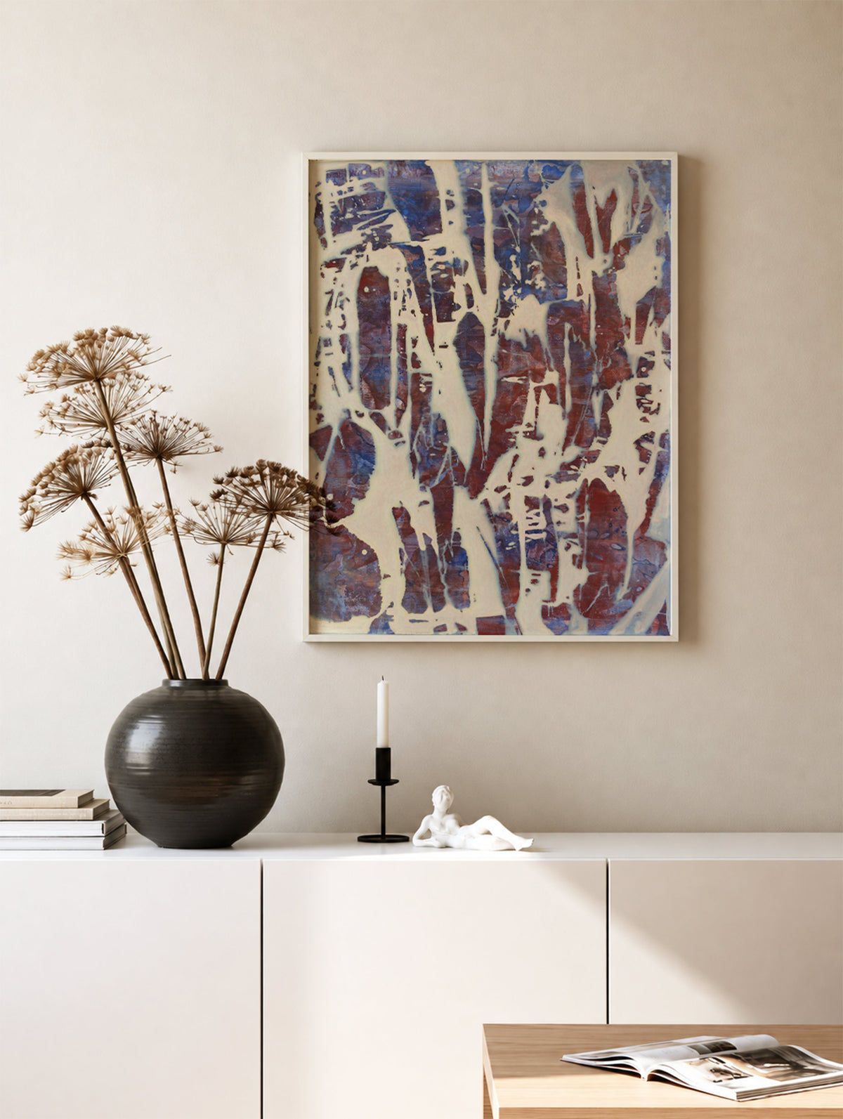 Santorini-plakat Arkitekturplakat