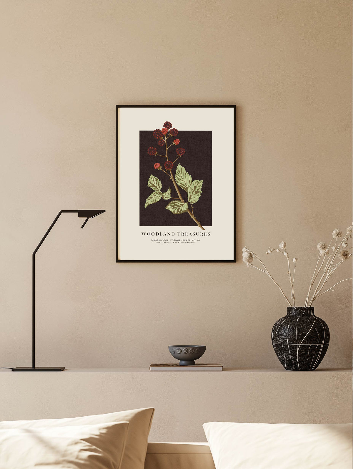 Santorini-plakat Arkitekturplakat