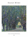 Avenue in the Park of Schloss Kammer - Gustav Klimt Art Print