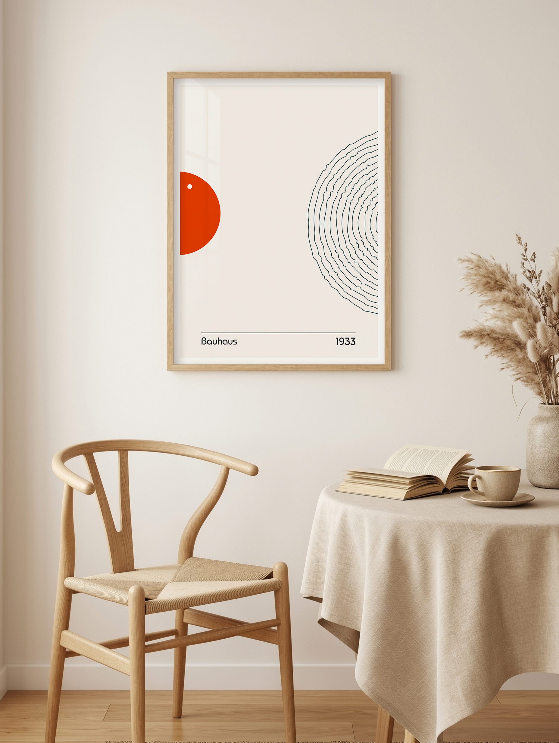 Santorini-plakat Arkitekturplakat