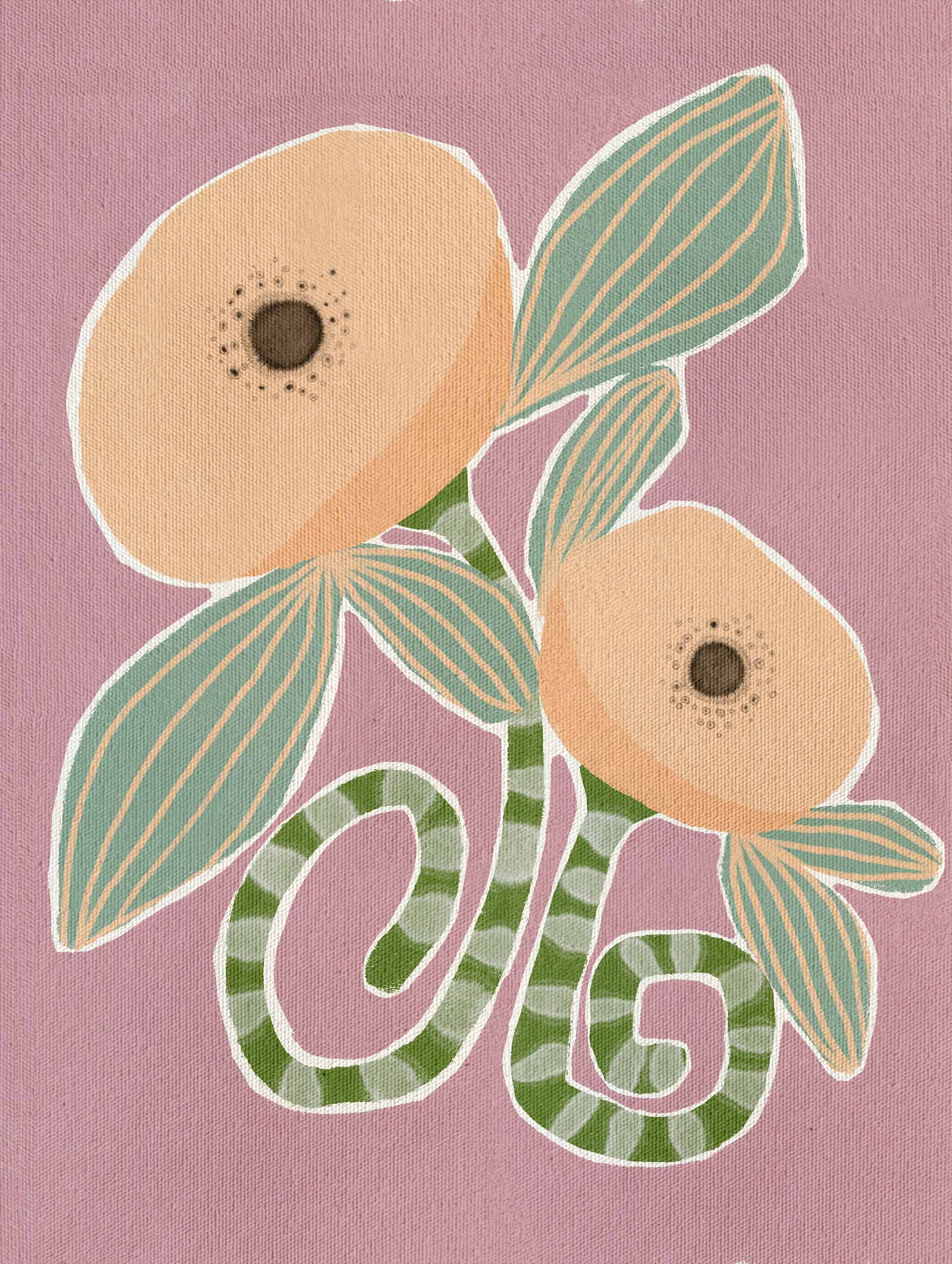Shatha Al Dafai - Delicate Bloom 14 Poster