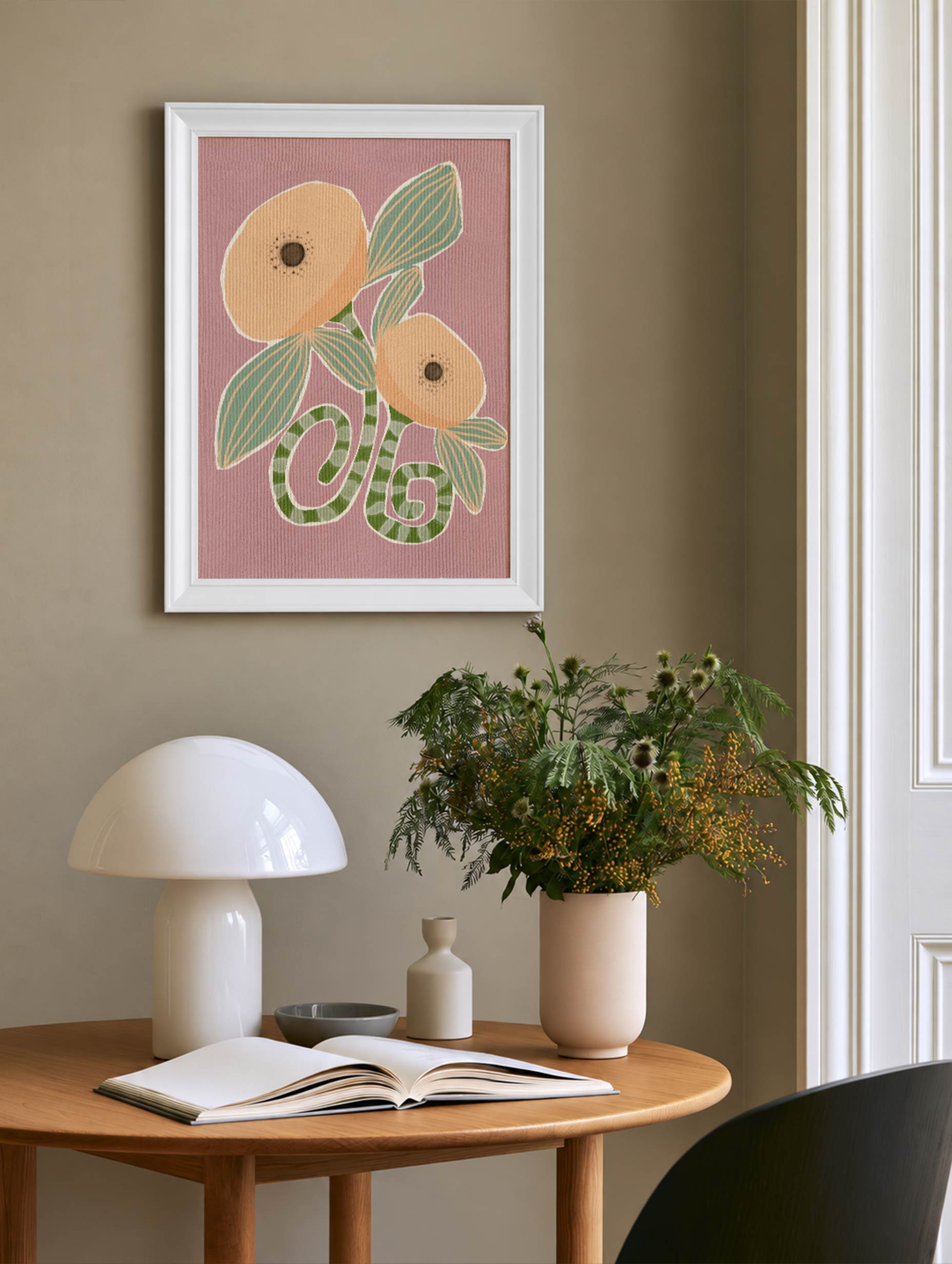 Shatha Al Dafai - Delicate Bloom 14 Poster