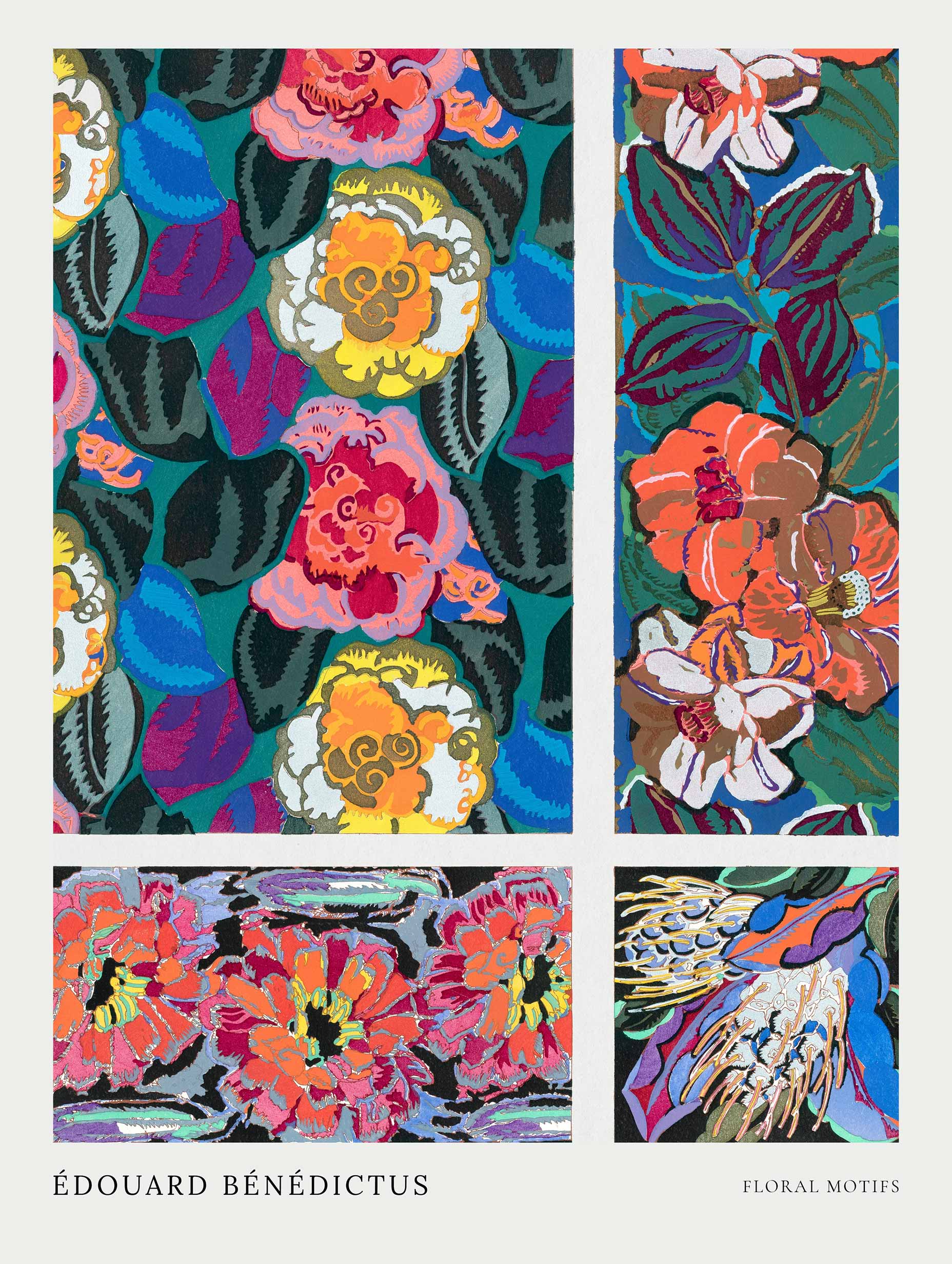 Floral Pattern - Édouard Bénédictus