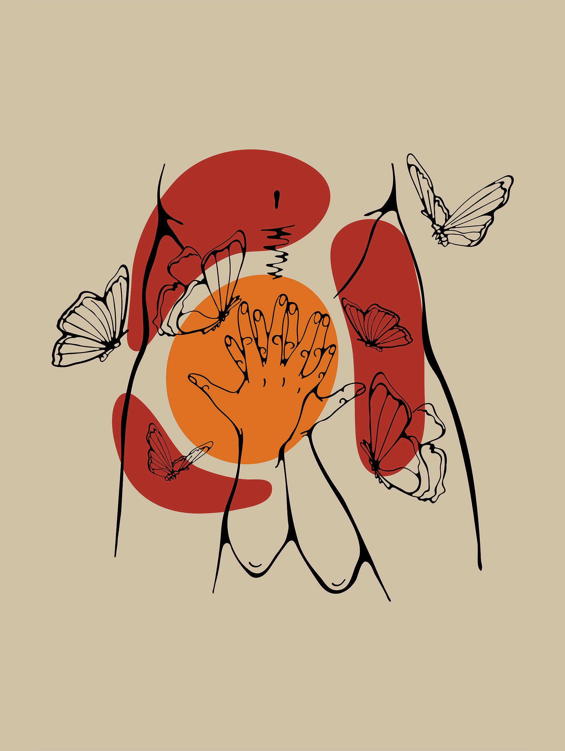Olga Gleeva – Hands over you Poster