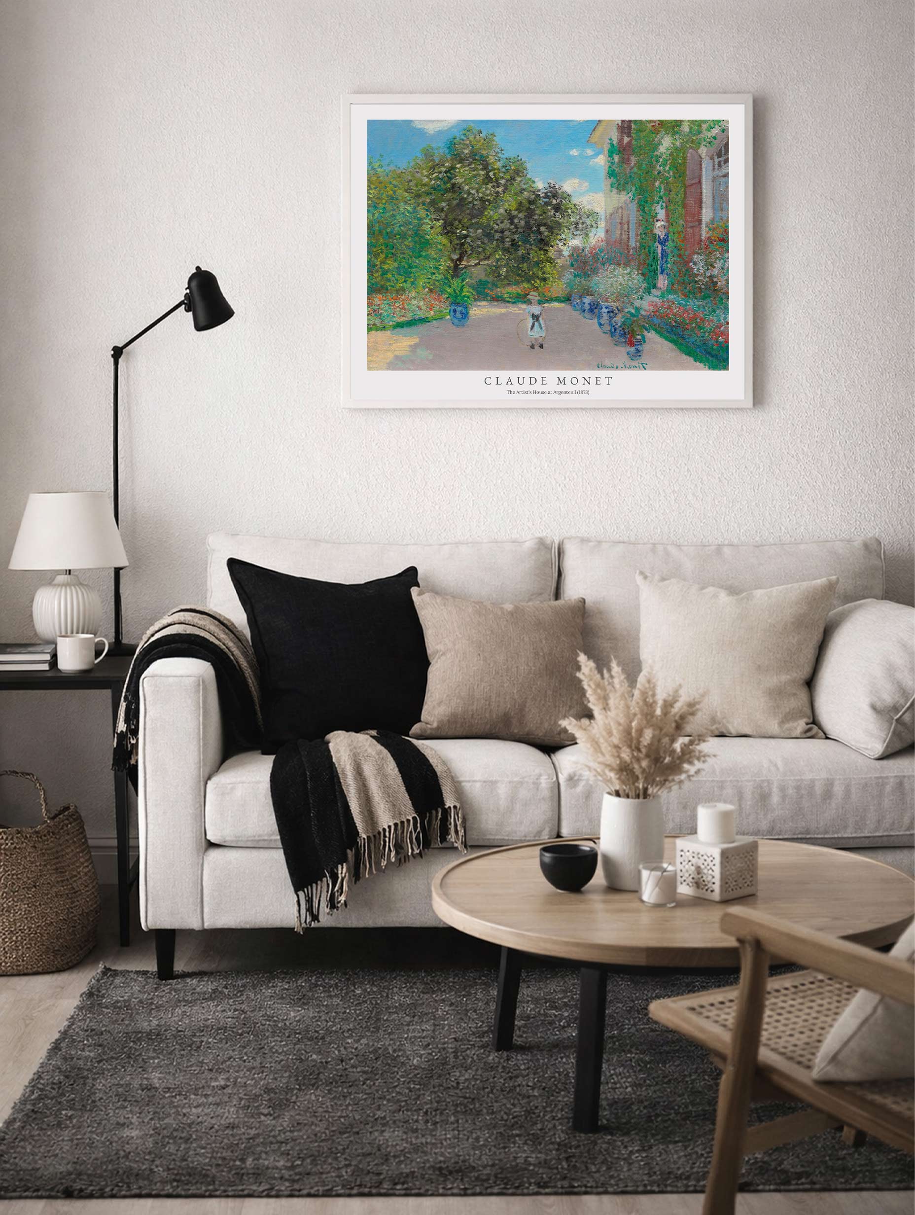 House at Argenteuil - Claude Monet