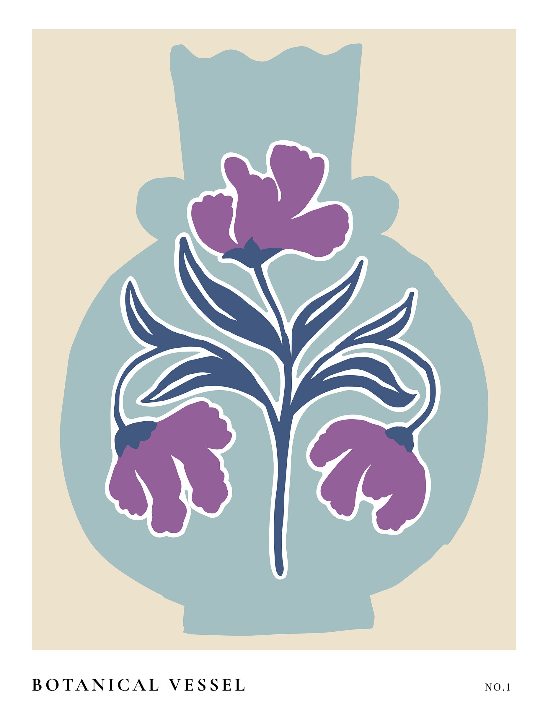 Botanical Vessel No.1 Poster
