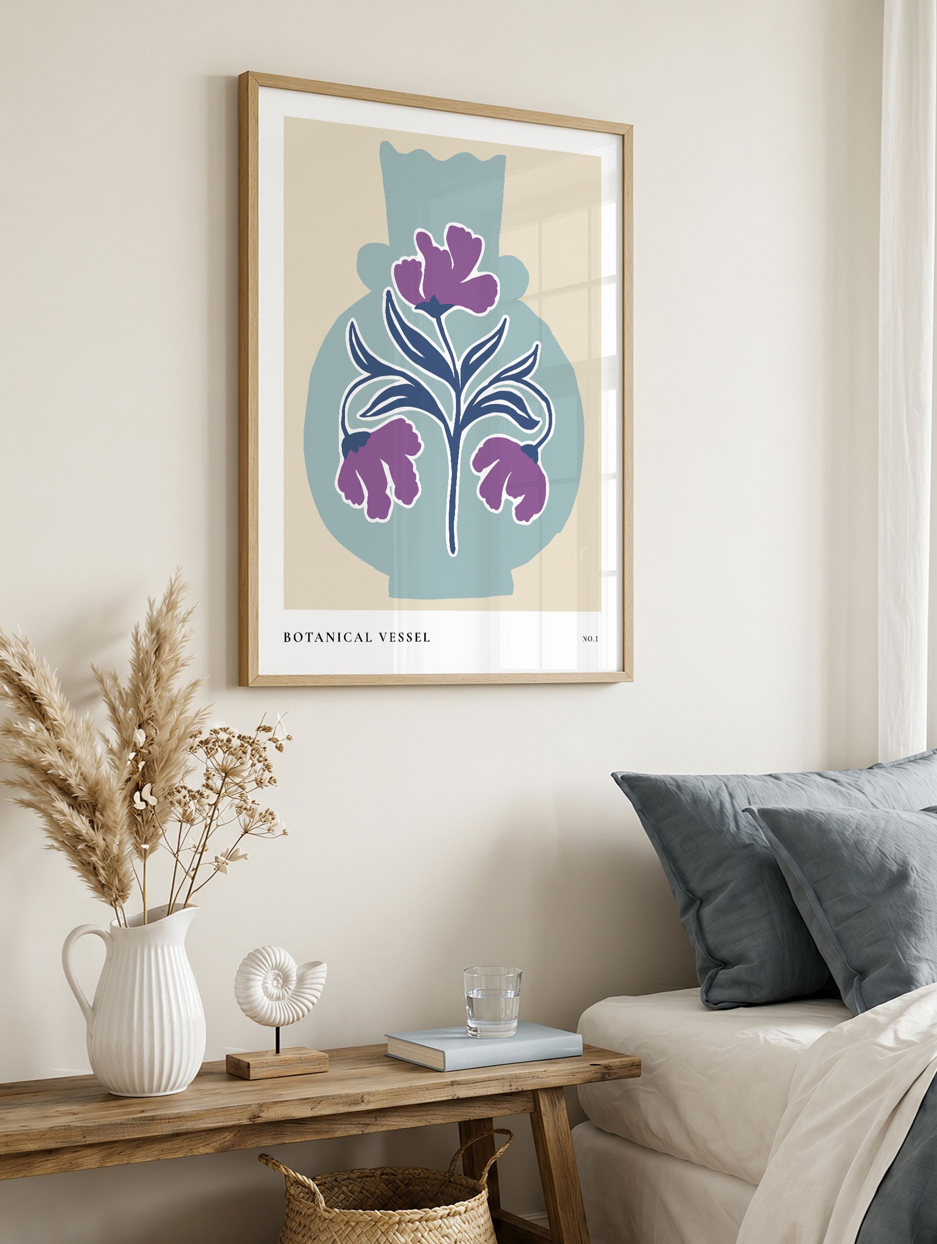 Santorini-plakat Arkitekturplakat