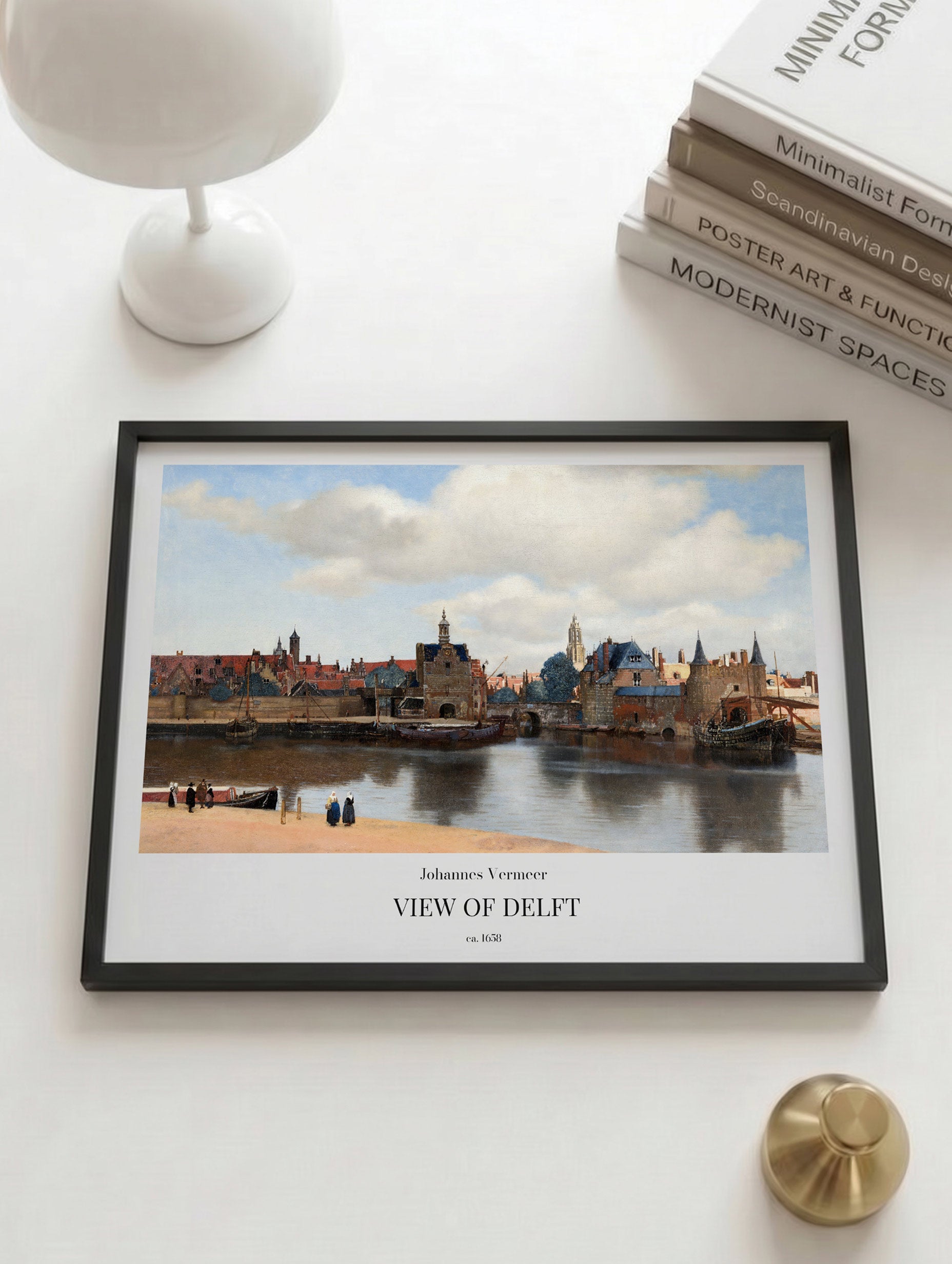 View of Delft - Johannes Vermeer