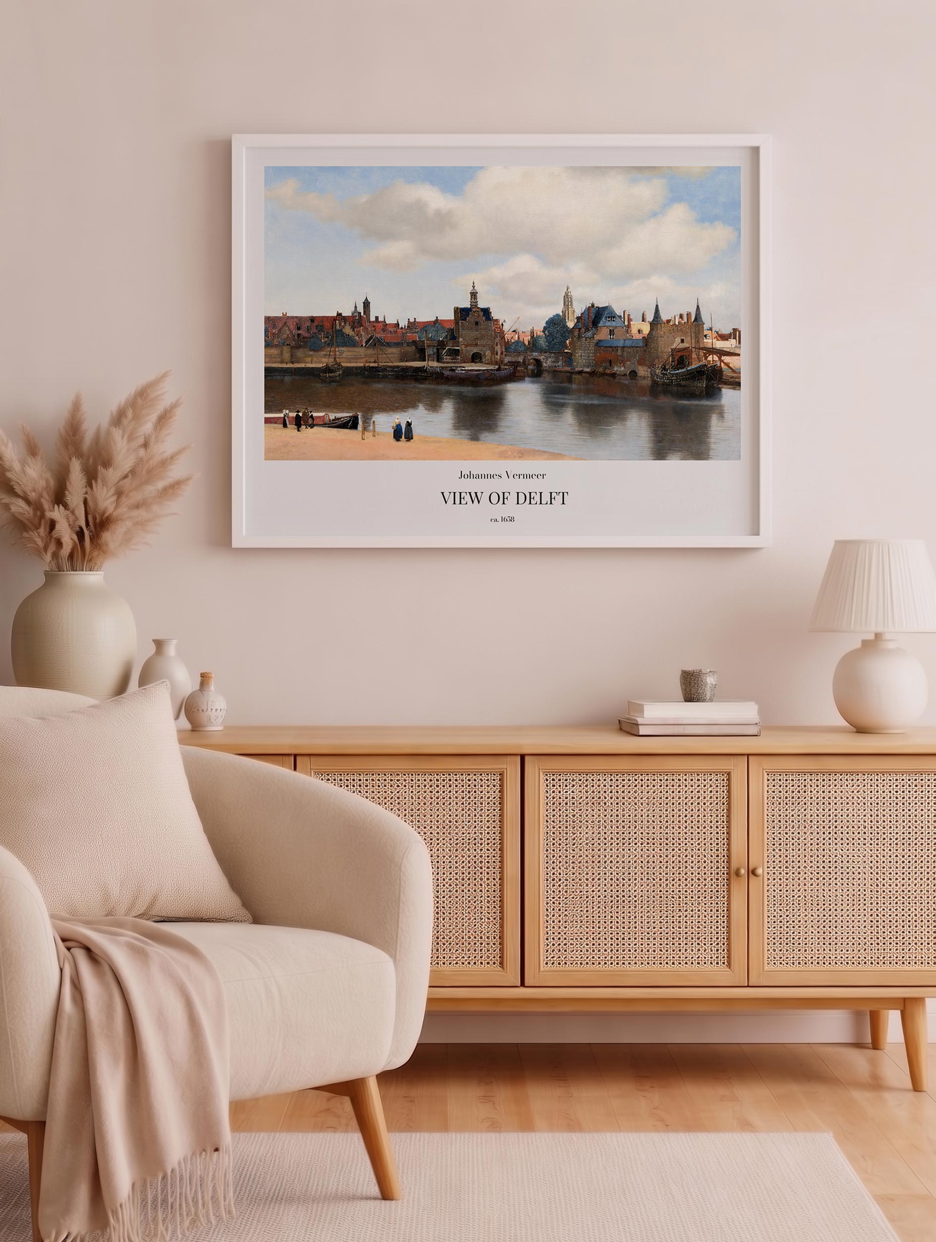 View of Delft - Johannes Vermeer
