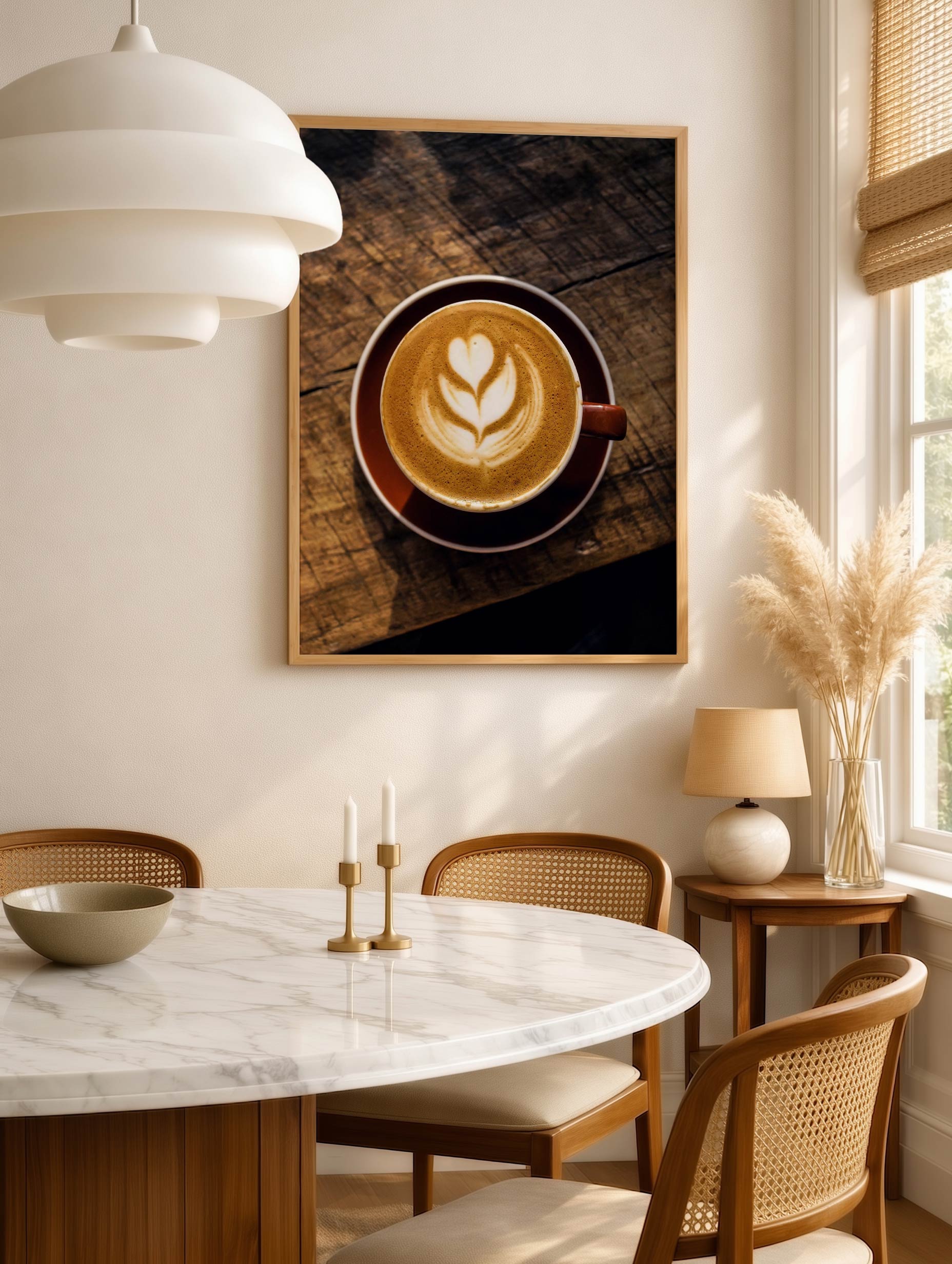 Cappuccino-plakat