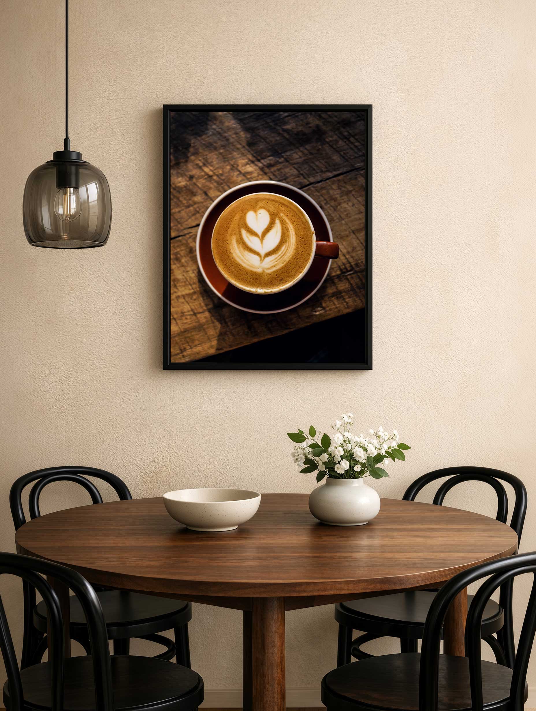 Cappuccino-plakat