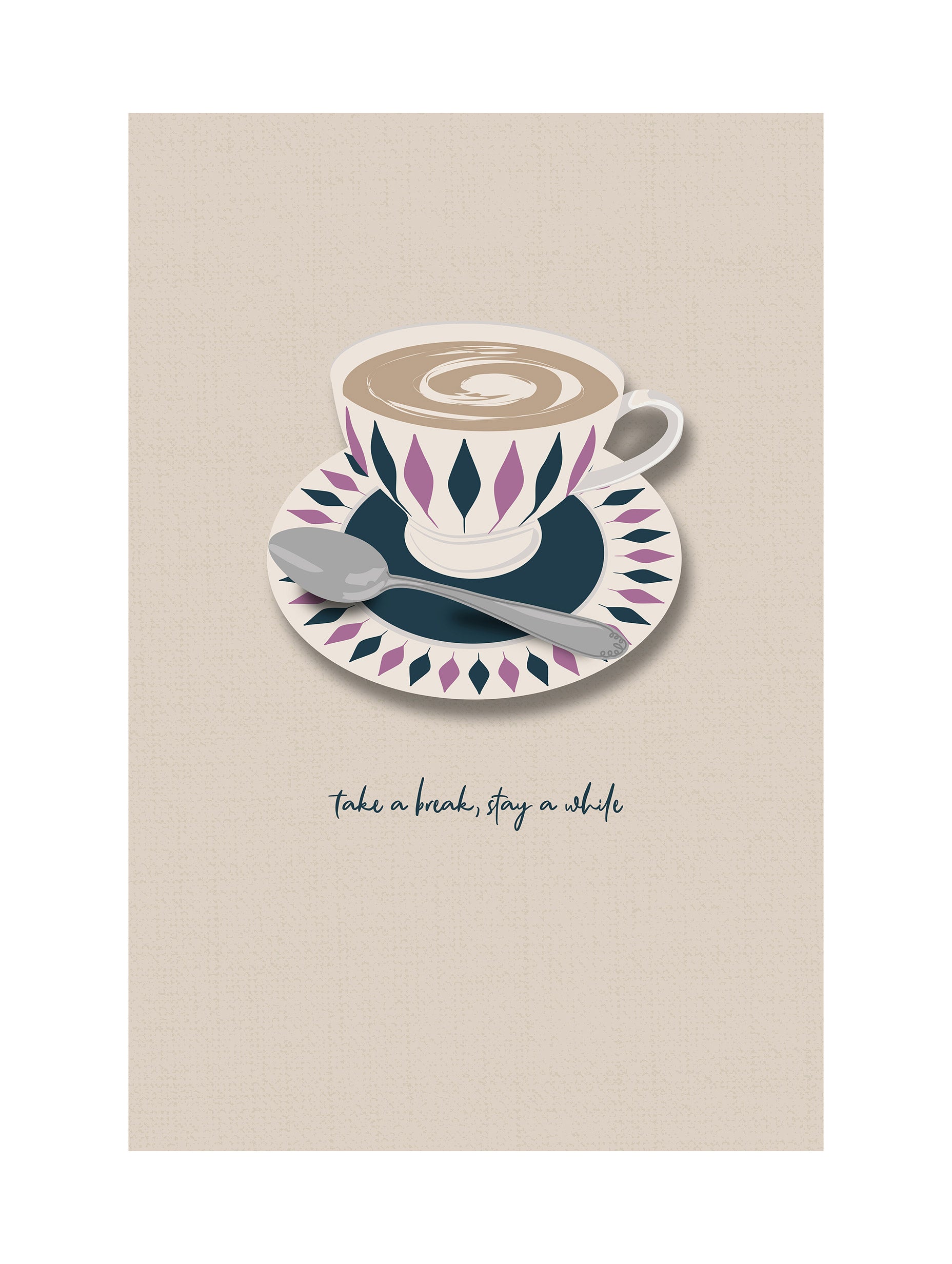 Alexendra Weise - Cozy Coffee Break Poster