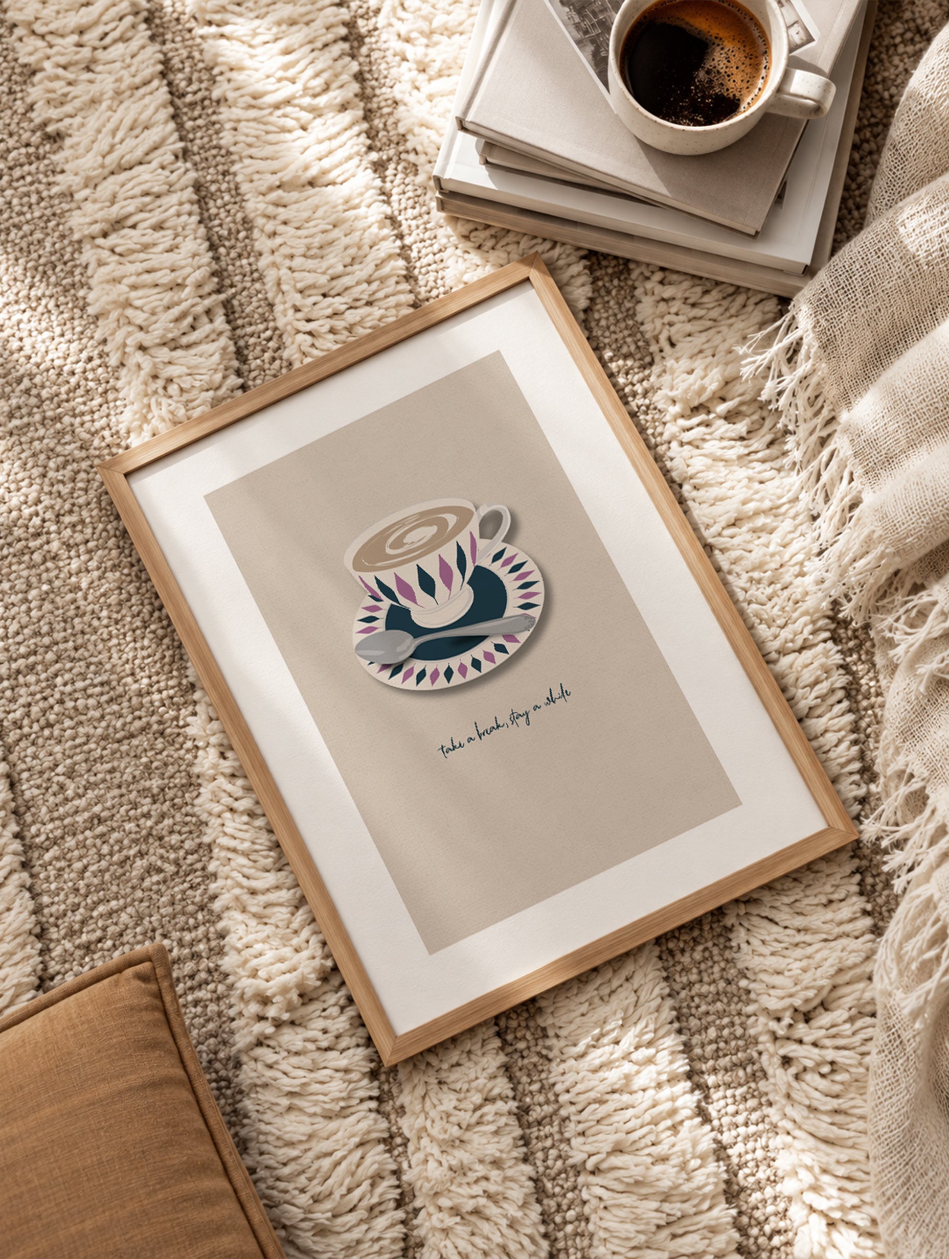 Alexendra Weise - Cozy Coffee Break Poster