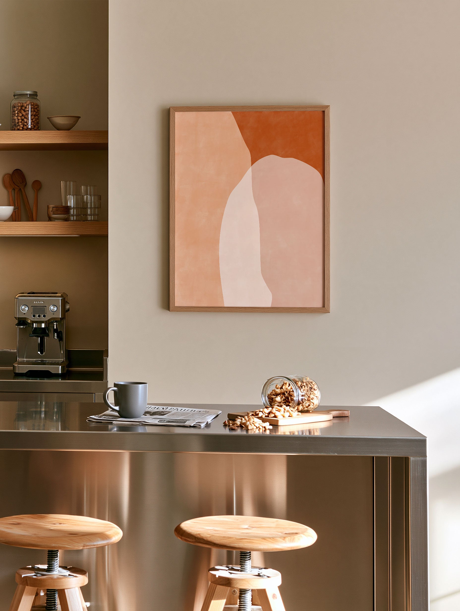 Elena Ristova - Earthy Layers Poster