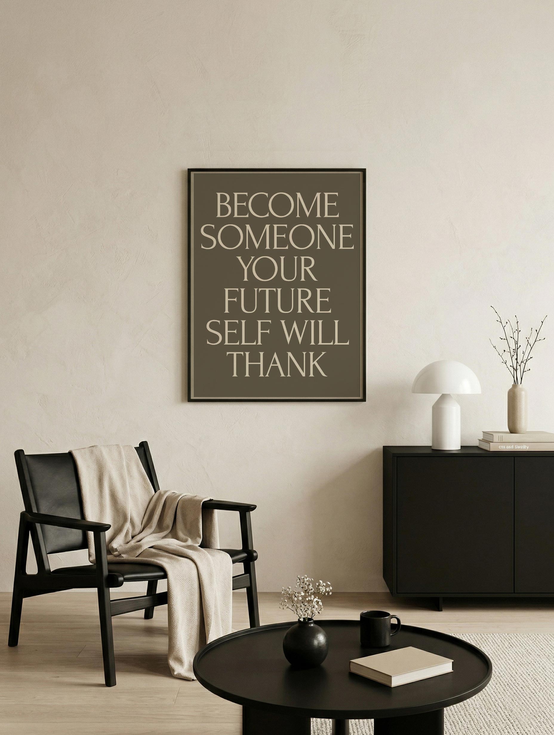 Future Gratitude Poster No.2 Mockup