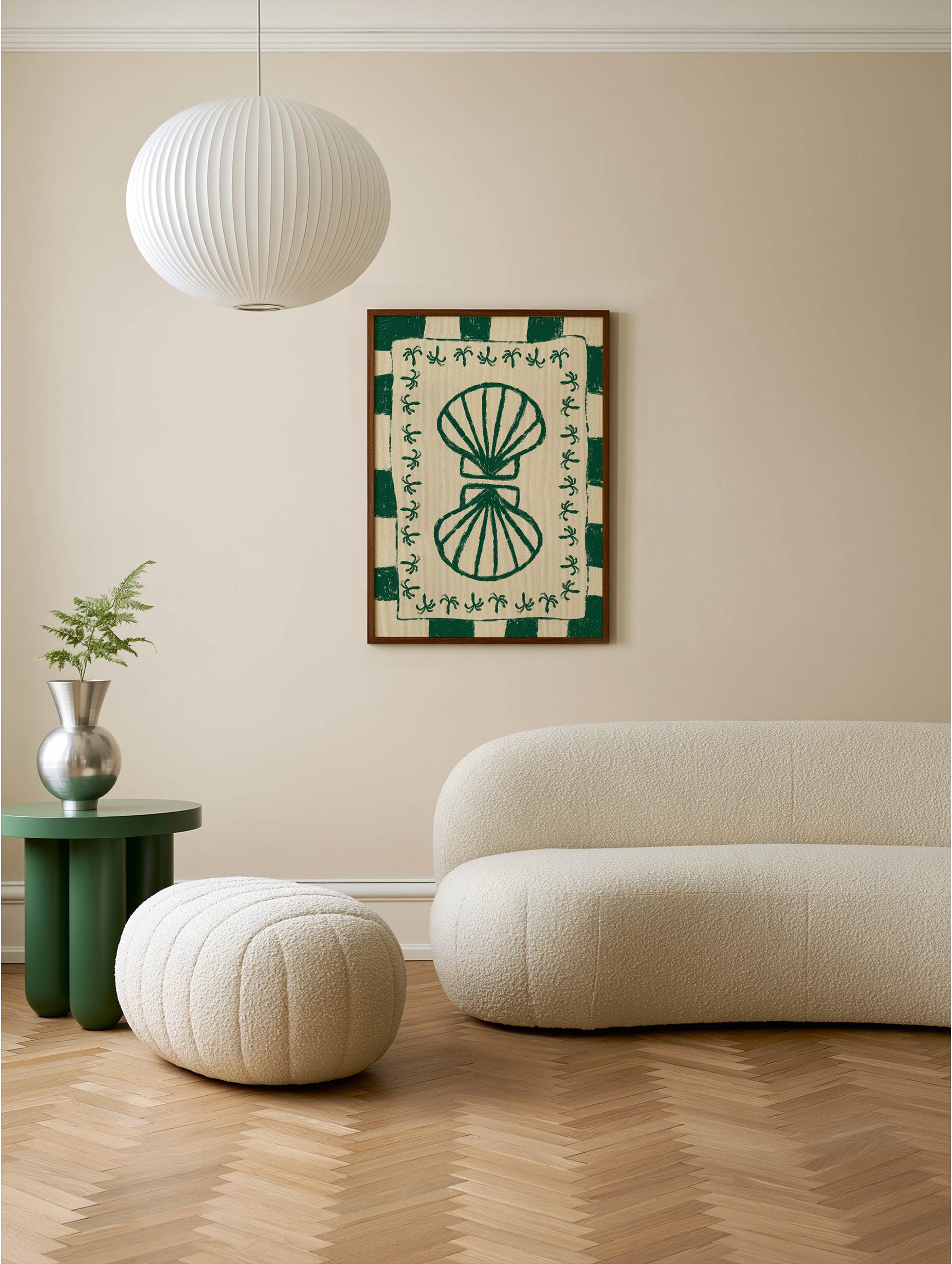 Shatha Al Dafai - Seashell Symphony Poster