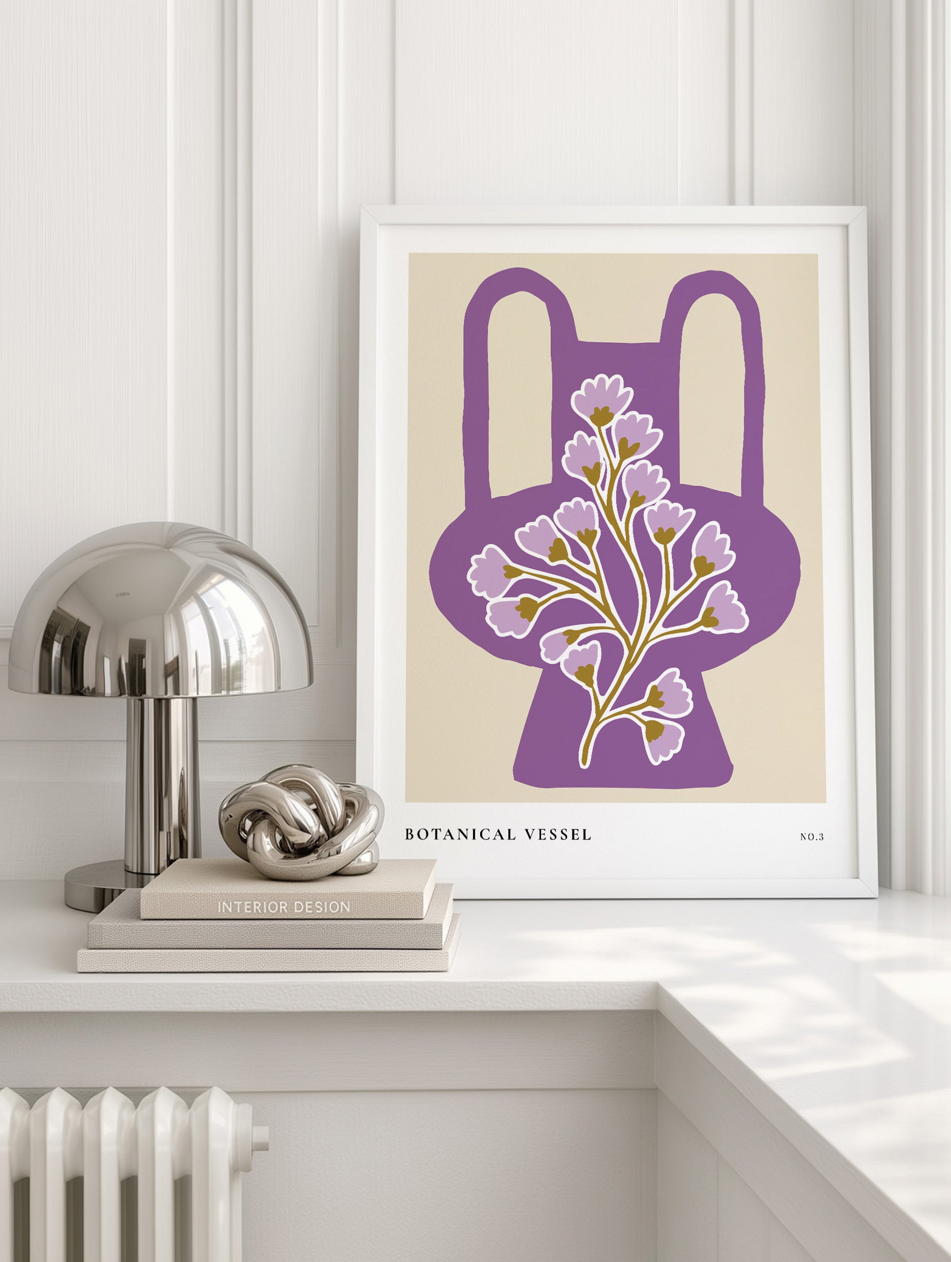 Botanical Vessel No. 3 Poster