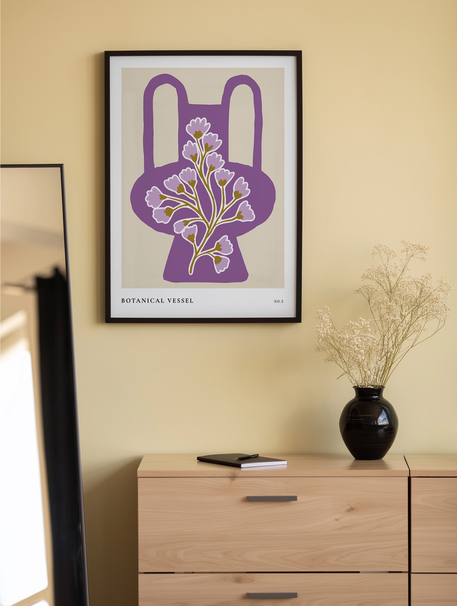 Santorini-plakat Arkitekturplakat