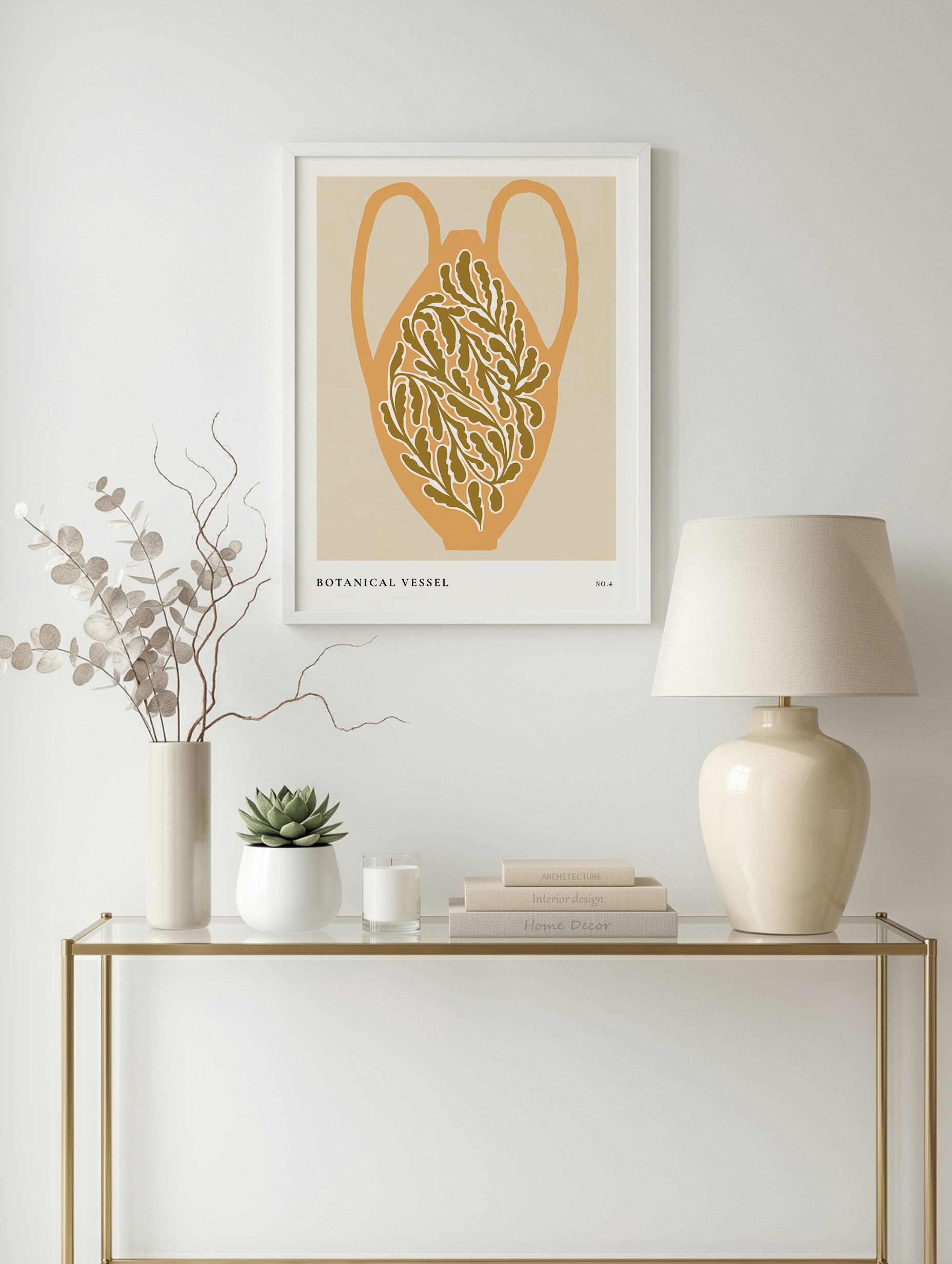 Botanical Vessel No. 4 Poster