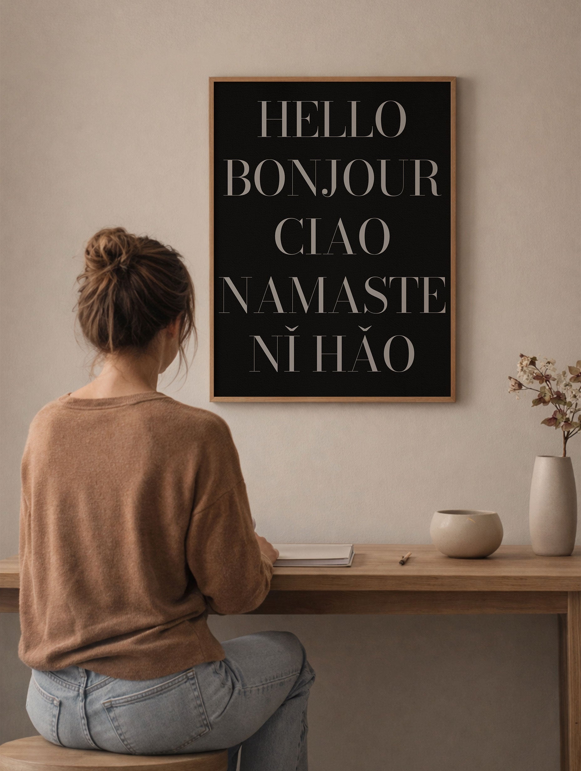 Universell hilsenplakat