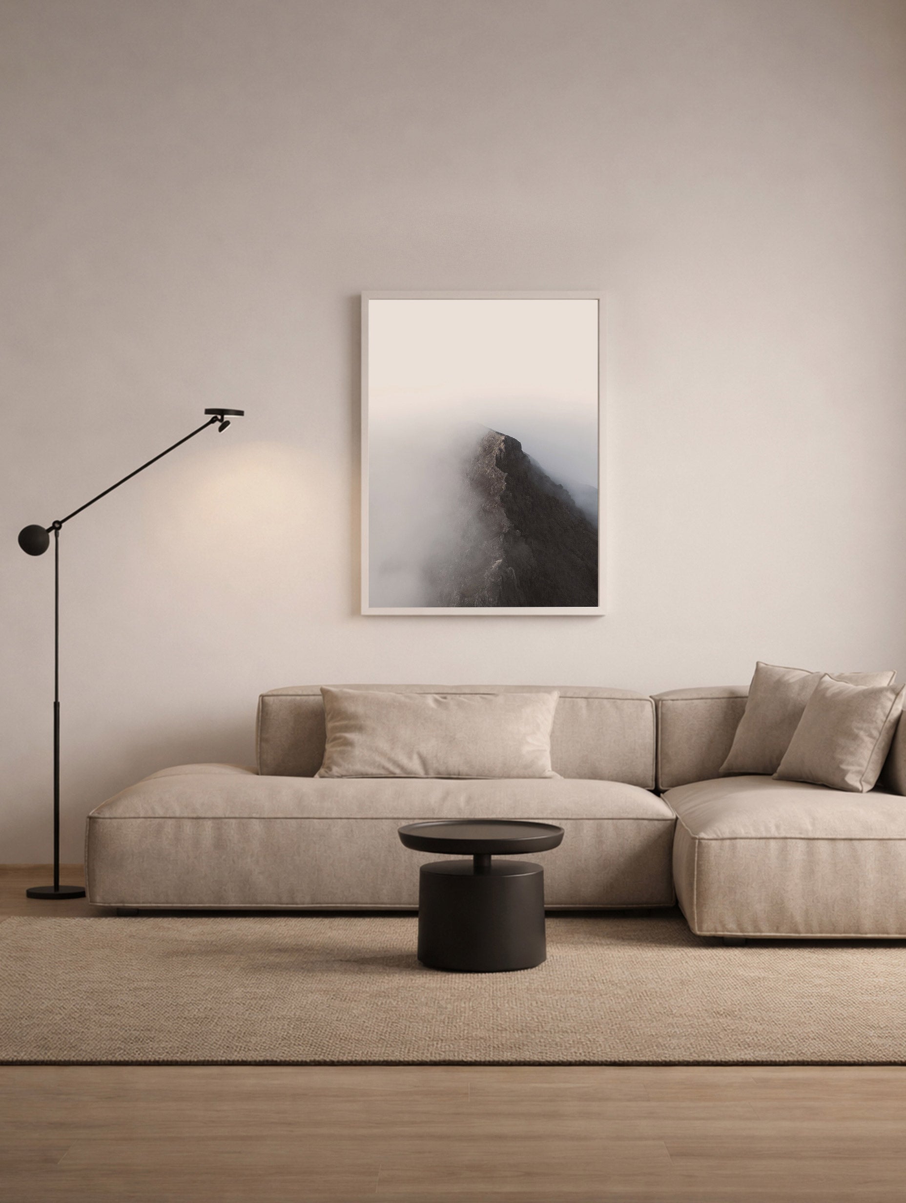 Plakat: Cloudy Knife Edge Ridge
