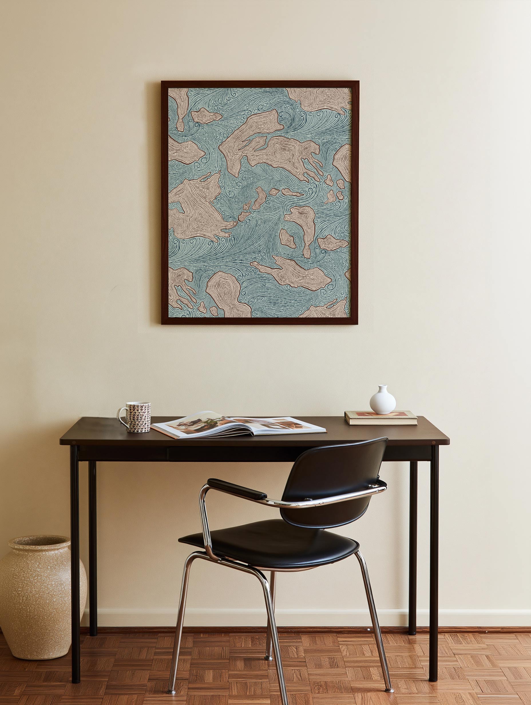 Alexendra Weise - Undiscovered Islands Poster