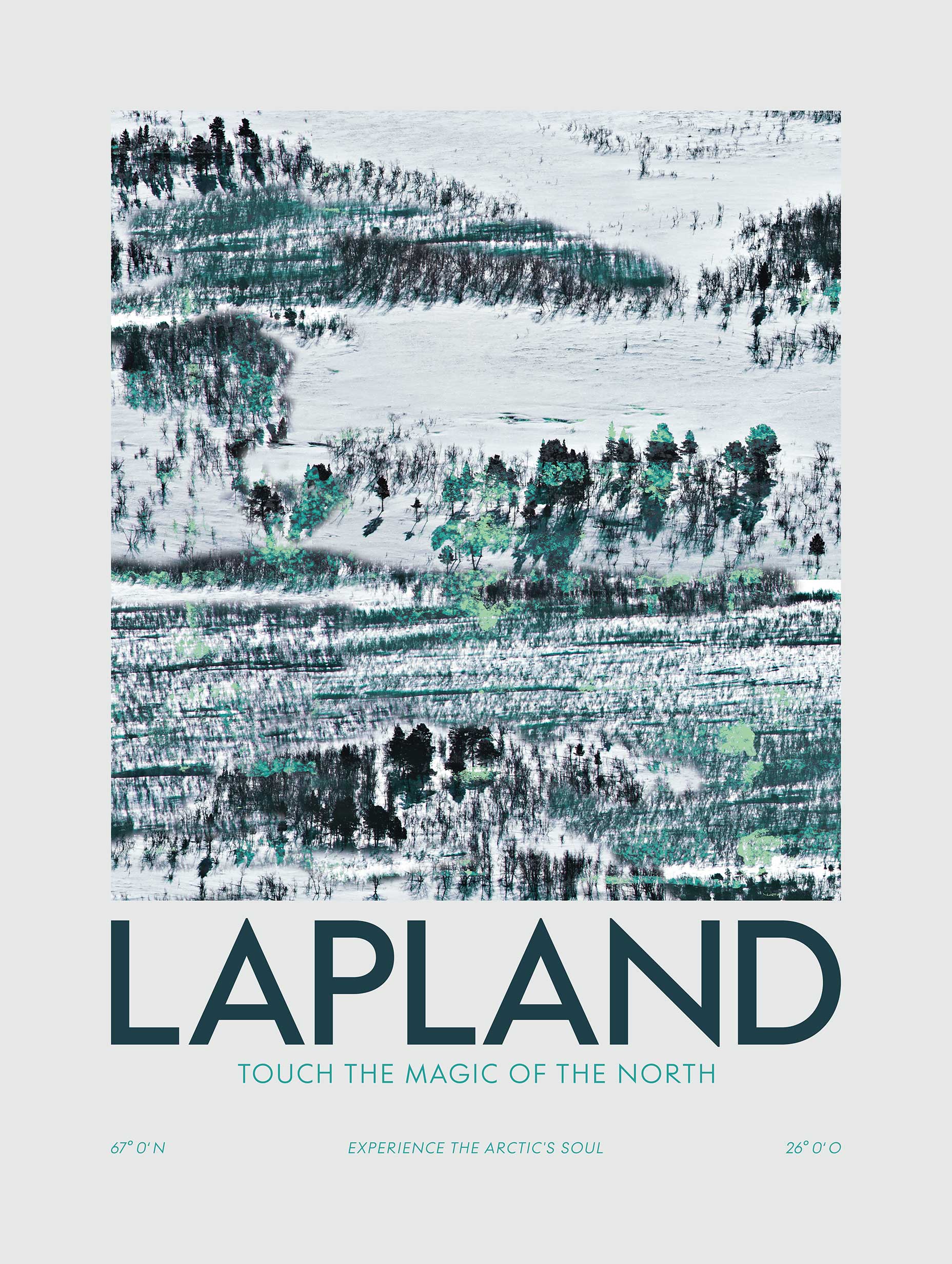 Alexendra Weise - Lapland Landscape Poster